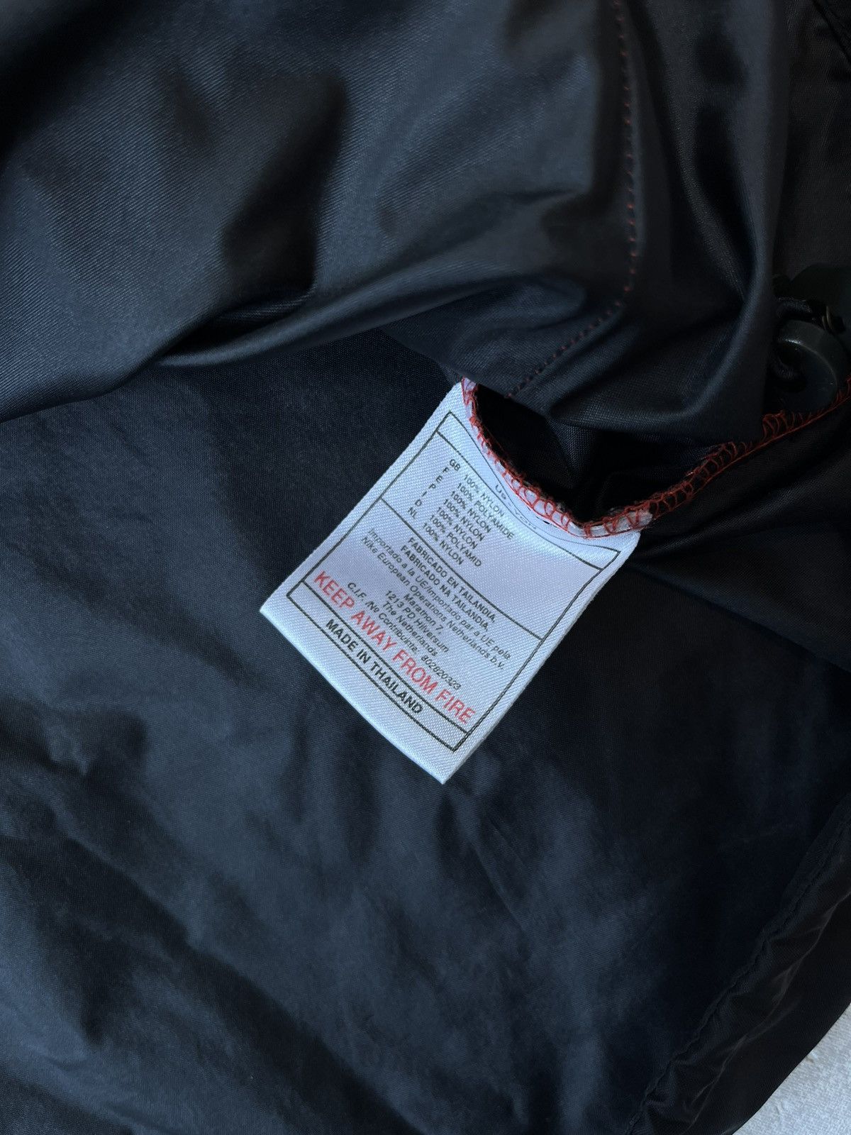 Nike × Vintage 90's NIKE RETRO HOODED ANORAK TRACK JACKET Y2K BIG LOGO RARE Size US L / EU 52-54 / 3 - 7 Thumbnail
