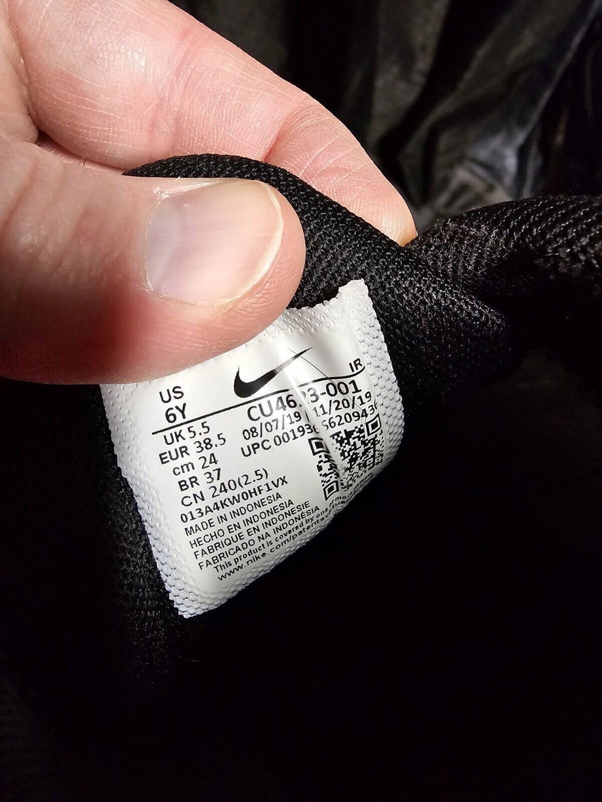 Nike Nike Air Max Plus GS Black Hyper Blue Sz 6Y Shoes Wns 7.5 Size US 7.5 / IT 37.5 - 6 Thumbnail