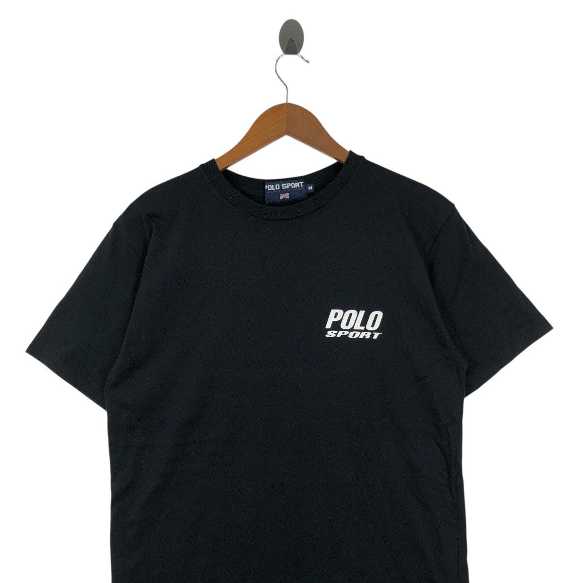 Polo Ralph Lauren Vintage POLO SPORT USA Rl 888 Madison New York Lolife TShirt Size US M / EU 48-50 / 2 - 3 Thumbnail