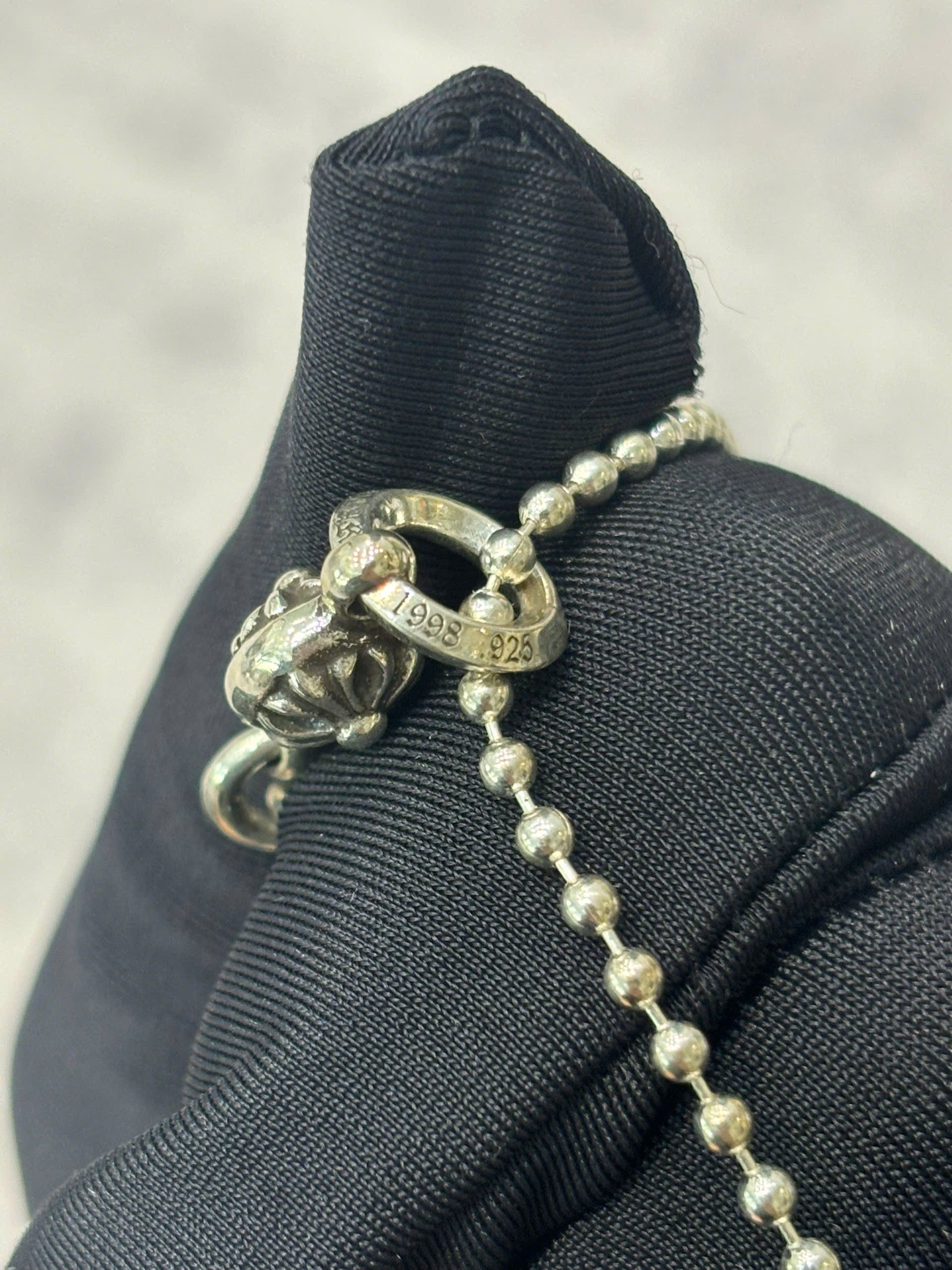 Chrome Hearts CHROME HEARTS Tiny Cross Ball Chain Necklace Size ONE SIZE - 7 Thumbnail
