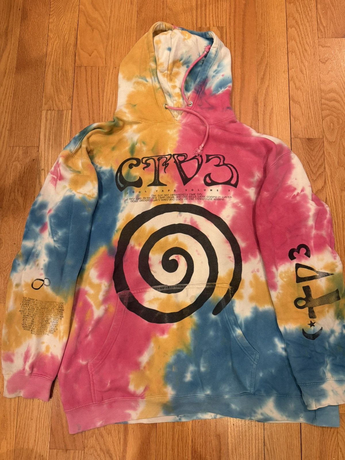 Jaden Smith Jaden Smith CTV3 Tie Dye Hoodie Size US XXL / EU 58 / 5 - 1 Thumbnail