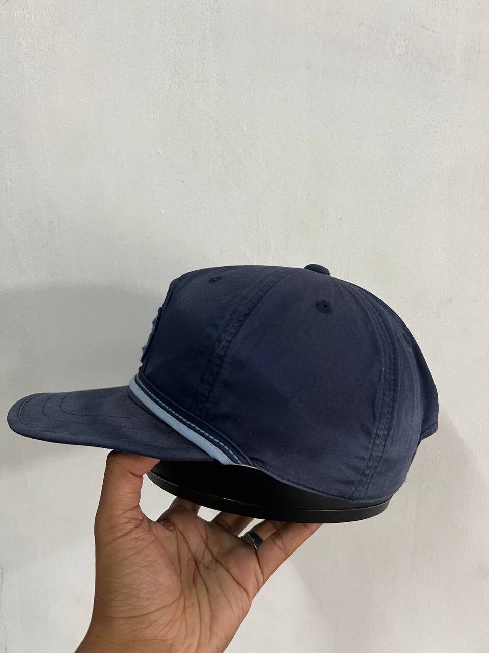 Japanese Brand Vintage Lacoste Indigo Hat Size ONE SIZE - 4 Thumbnail