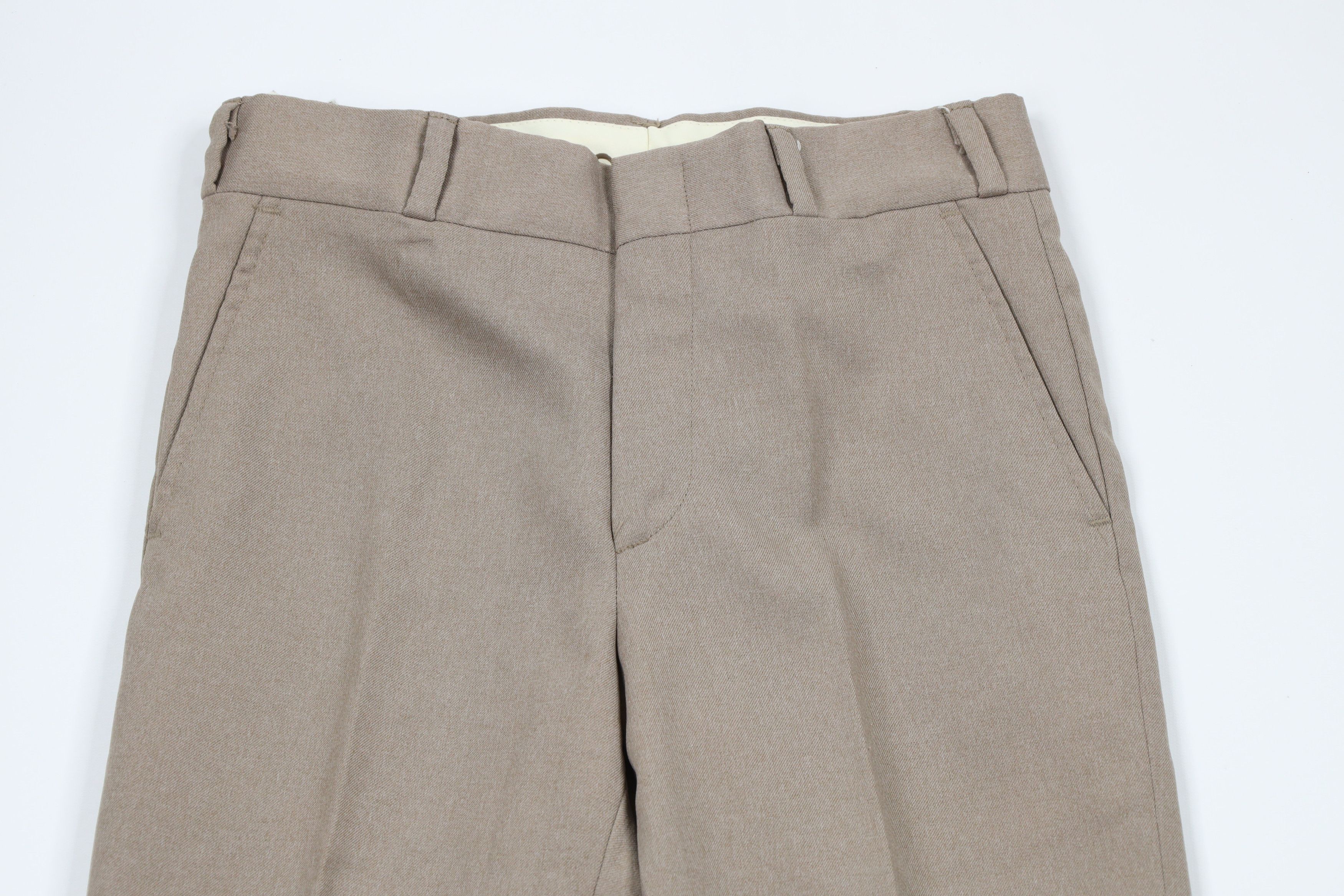 Vintage Vintage 70s Streetwear Bell Bottoms Chino Pants Beige USA Size US 29 - 2 Thumbnail