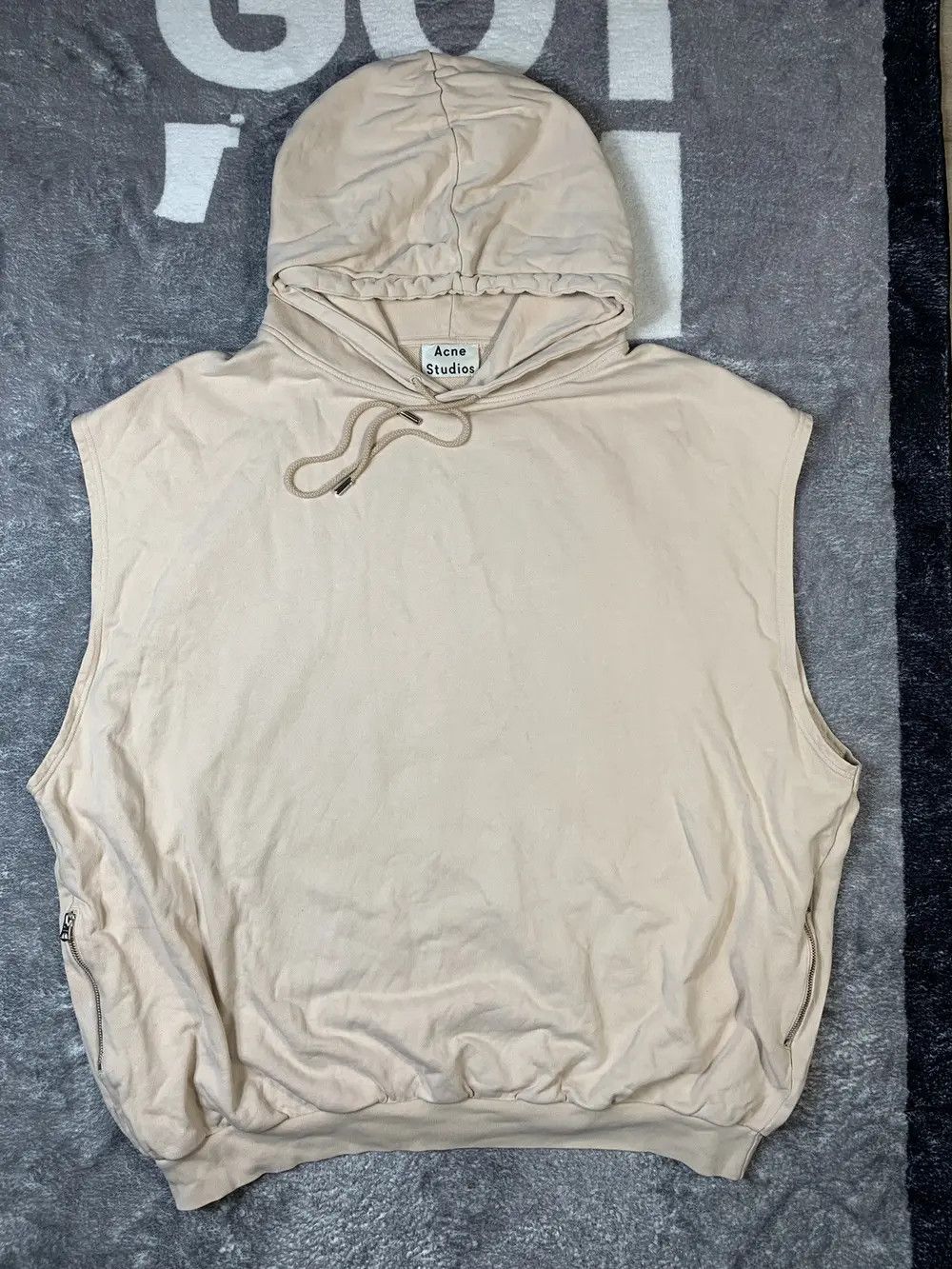Acne Studios Acne Studios Oversized Sleeveless Hoodie Sweatshirt Hype Size US XL / EU 56 / 4 - 2 Thumbnail