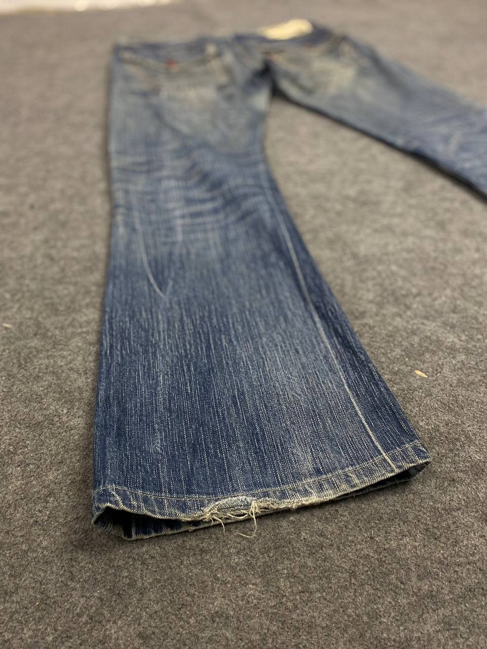 Edwin vintage edwin blue trip bootcut distressed denim Size US 36 / EU 52 - 7 Thumbnail