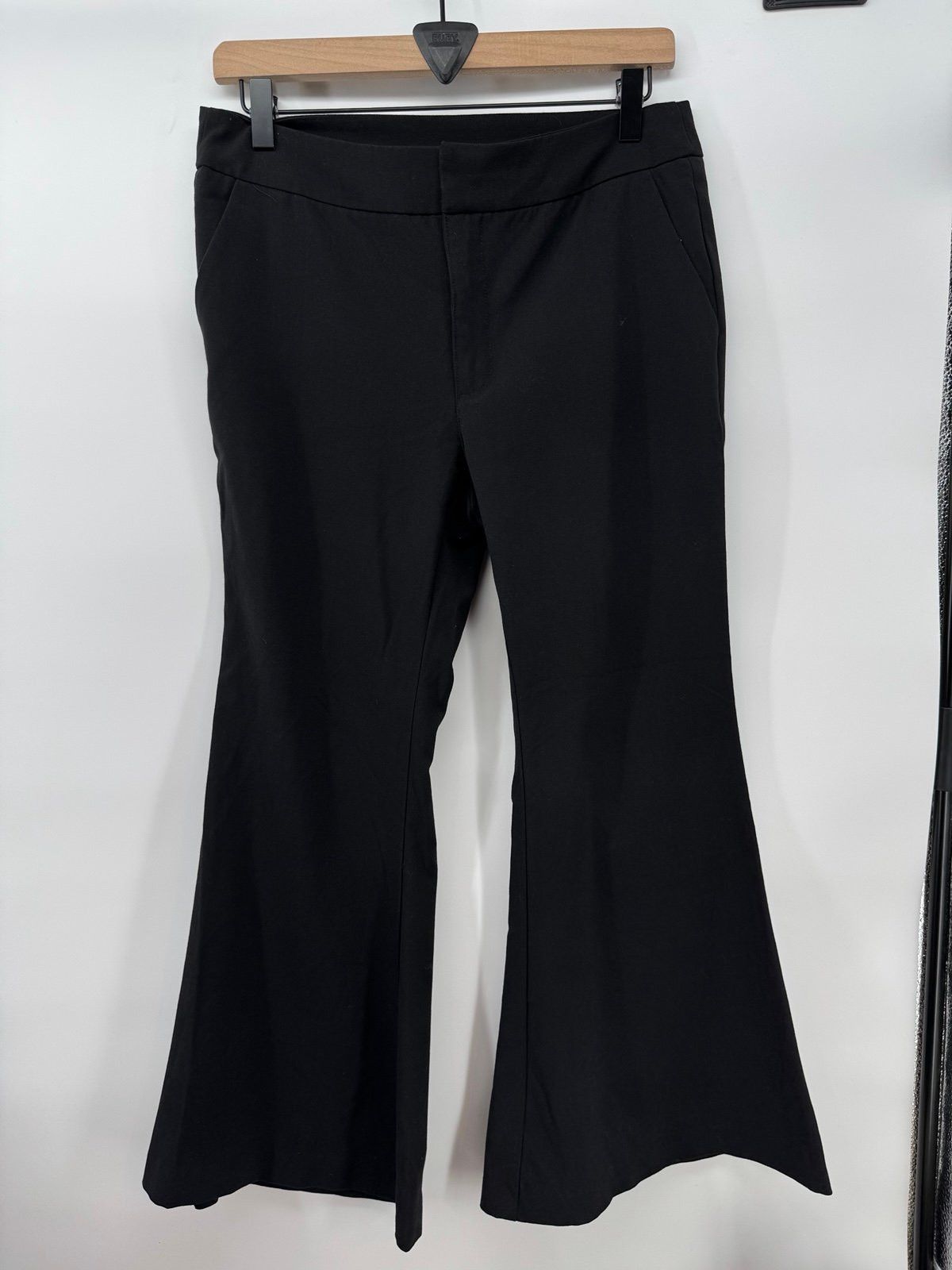 Free People Free People Black Flare Pants – Size 6 Size 28" / US 6 / IT 42 - 1 Thumbnail