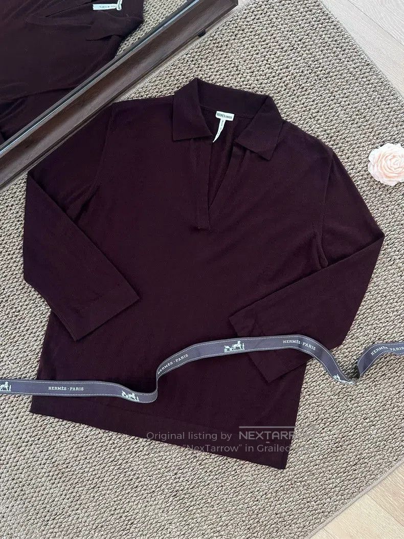 Hermes Hermes Margiela Era Cashmere and Silk Blend Casual Long Sl Size M / US 6-8 / IT 42-44 - 1 Thumbnail