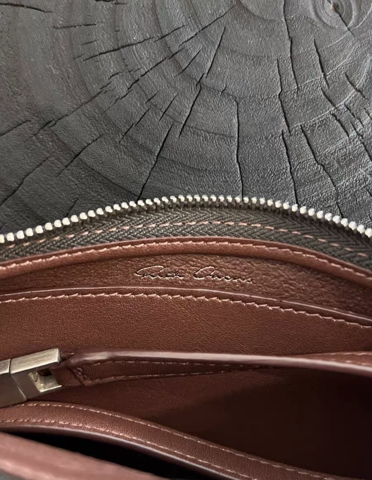 Rick Owens Rick Owens Mainline "Blood" Leather Crossbody Bag Size ONE SIZE - 6 Thumbnail