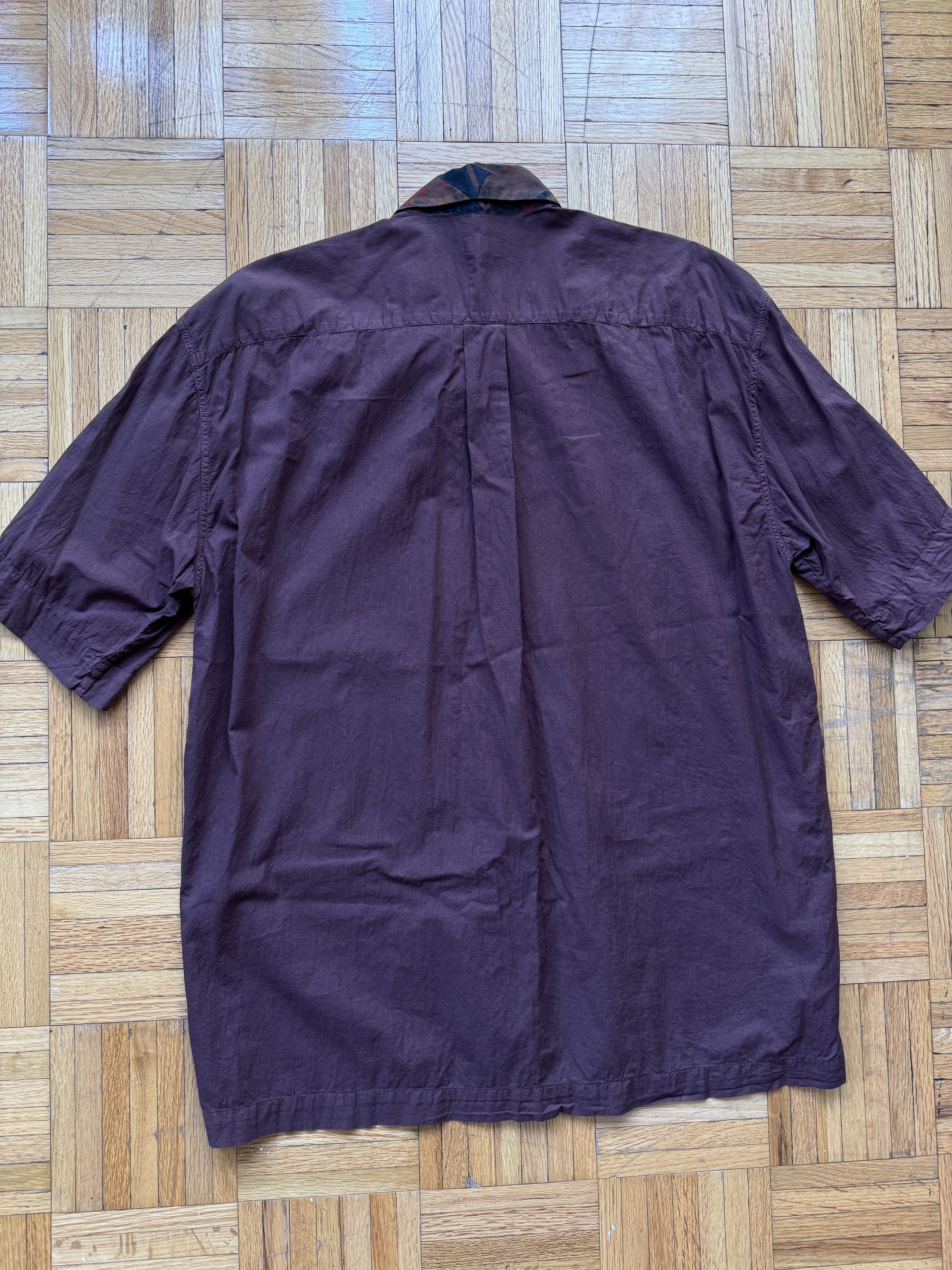 Dries Van Noten Floral Short Sleeve Shirt Size US L / EU 52-54 / 3 - 4 Thumbnail