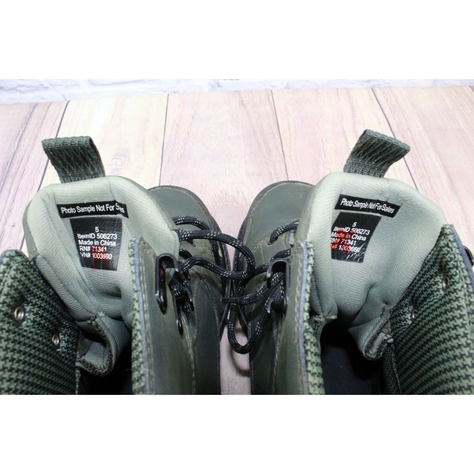 L.L. Bean LL Bean Emerger Gray Leather Wading Fishing Boots Size US 5 / EU 37 - 8 Thumbnail