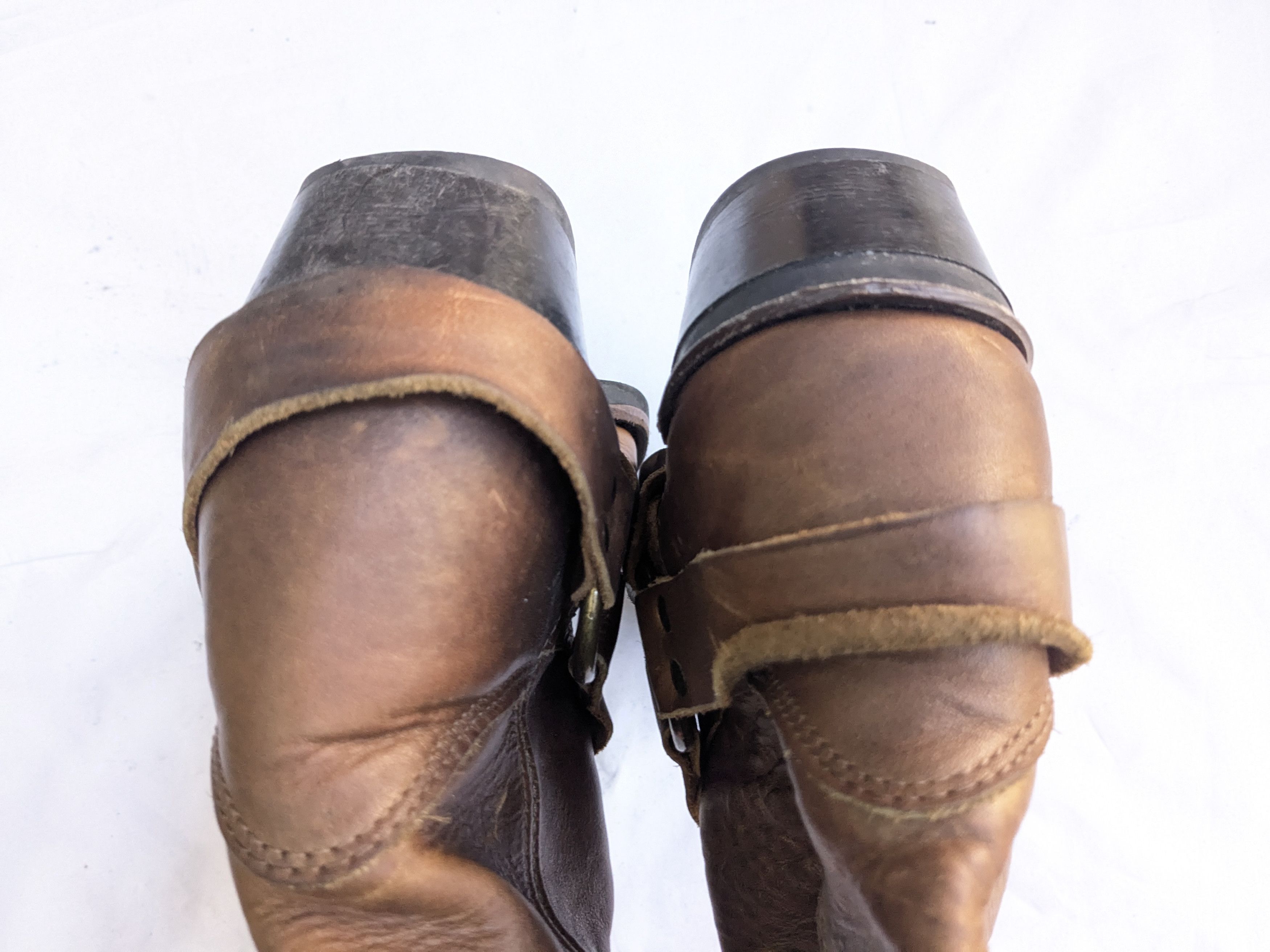 Frye Vintage Frye Harness Brown Leather 8 M Leather Buckle Size US 8 / EU 41 - 8 Thumbnail