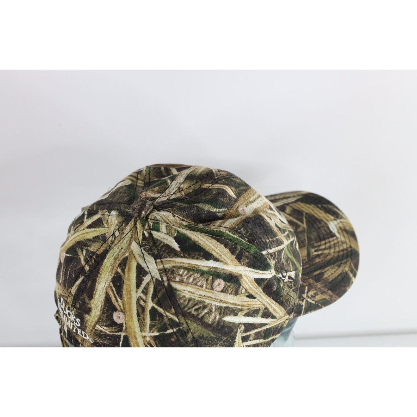 Vintage Deadstock Vintage Ducks Unlimited Spell Out Mossy Oak Hat Size ONE SIZE - 5 Thumbnail