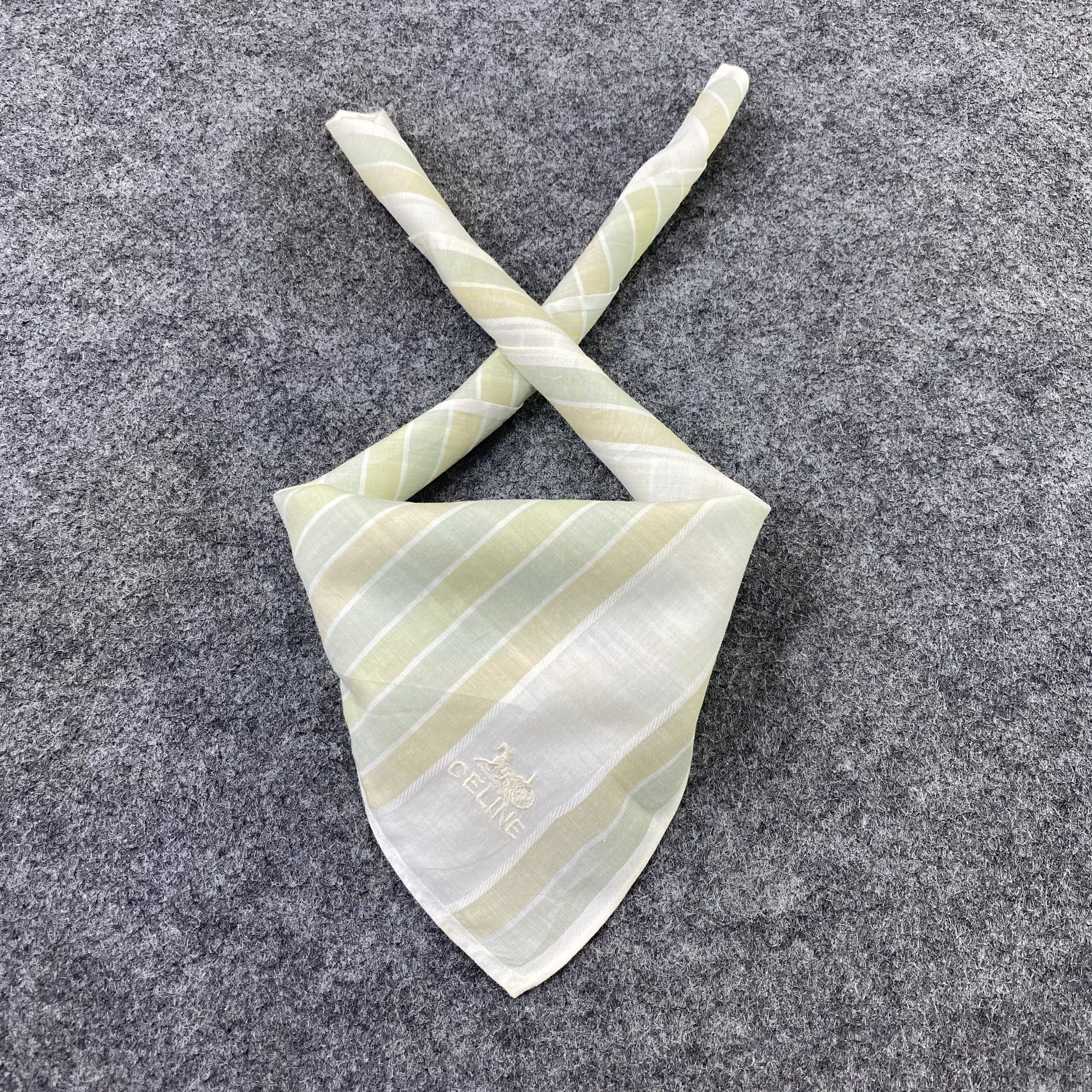 Celine Celine Handkerchief Neckerchief Bandana-B1628 Size ONE SIZE - 2 Thumbnail