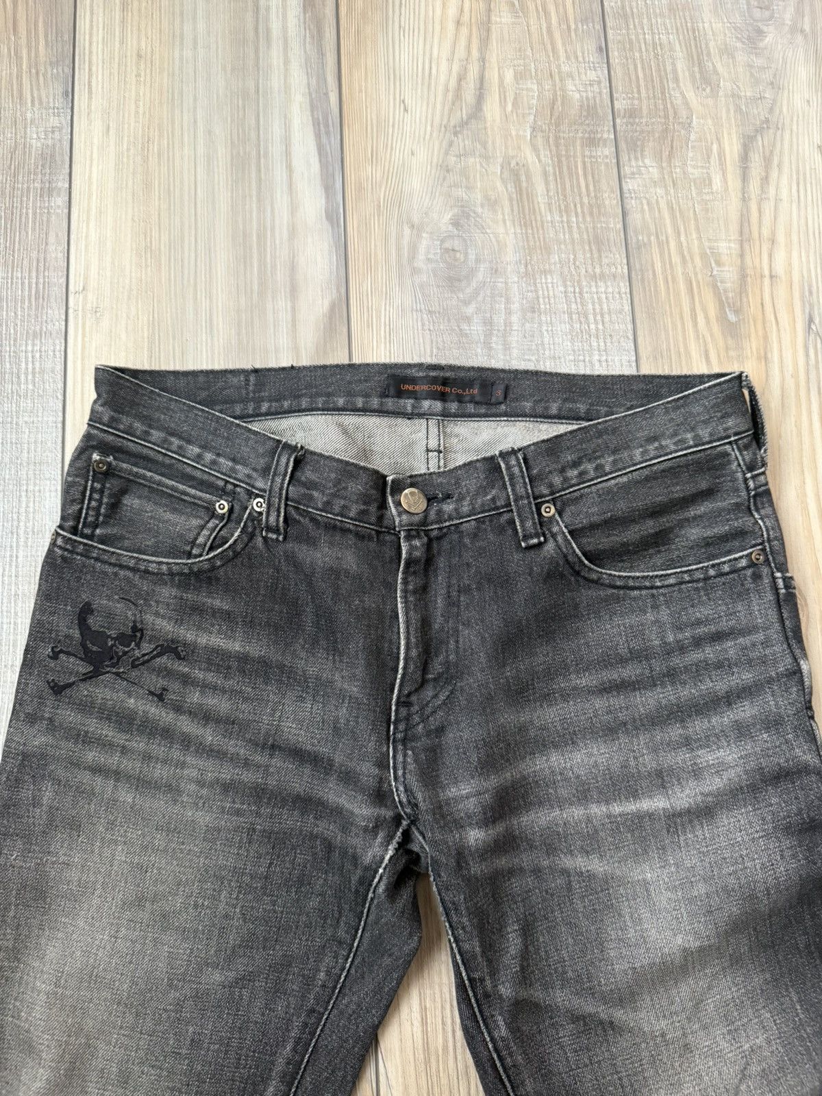 Undercover undercover aw05 arts & crafts skull denim Size US 30 / EU 46 - 4 Thumbnail