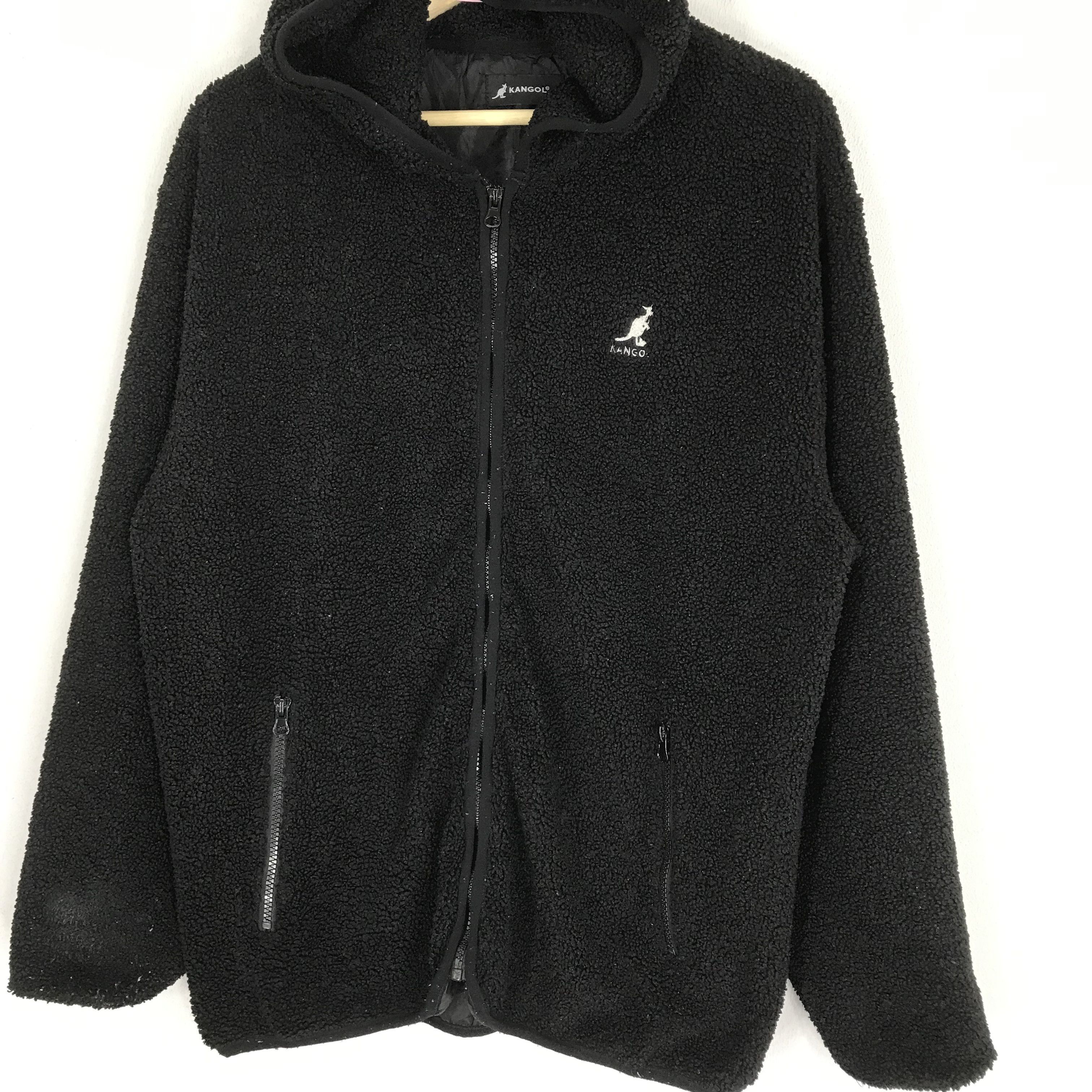 Japanese Brand Vintage Kangol Thermolite Fleece Casual Zipper Hoodie Size US L / EU 52-54 / 3 - 4 Thumbnail