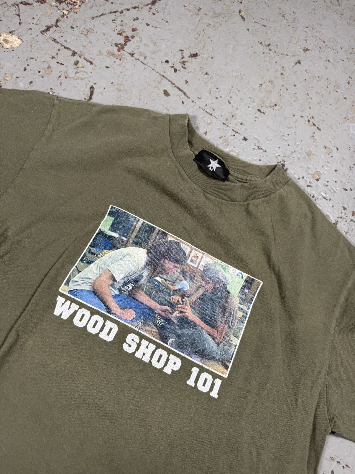 Other Vintage 90s Serial Killer Brand Wood Shop 101 Graphic Tee Size US M / EU 48-50 / 2 - 2 Thumbnail