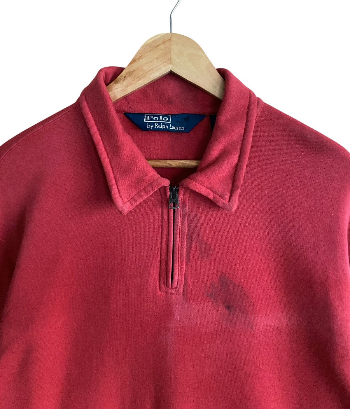 Polo Ralph Lauren Rare Vintage Polo Ralph Lauren Afterhood Half Zipper 1990s Size US XL / EU 56 / 4 - 3 Thumbnail