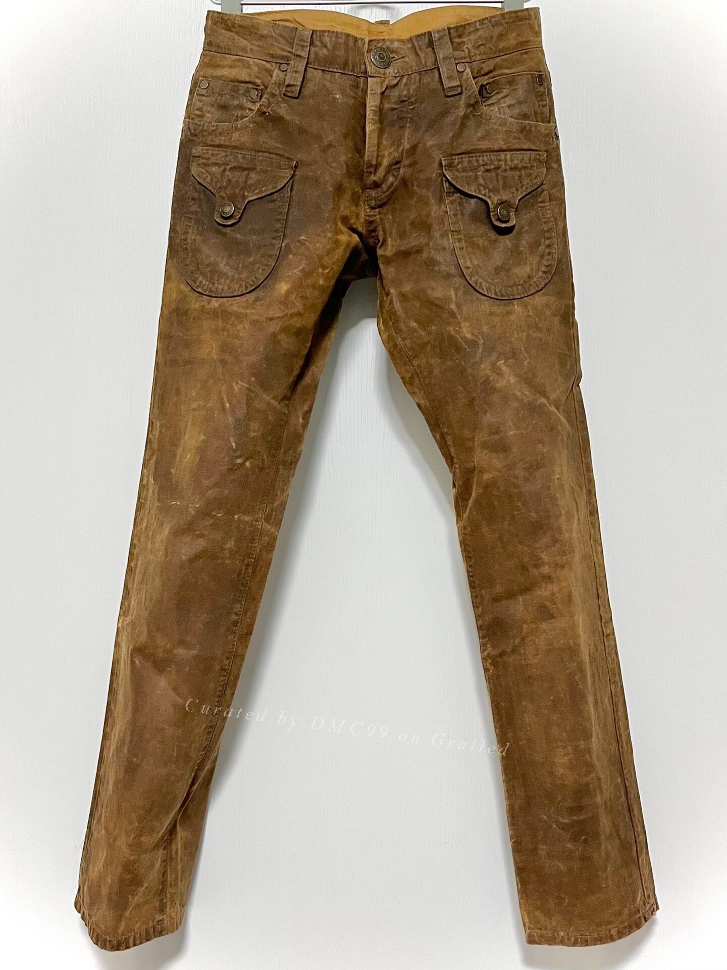 Dsquared2 DSQUARED2 Limited Waxed Jeans Size 40" / US 18 - 1 Thumbnail