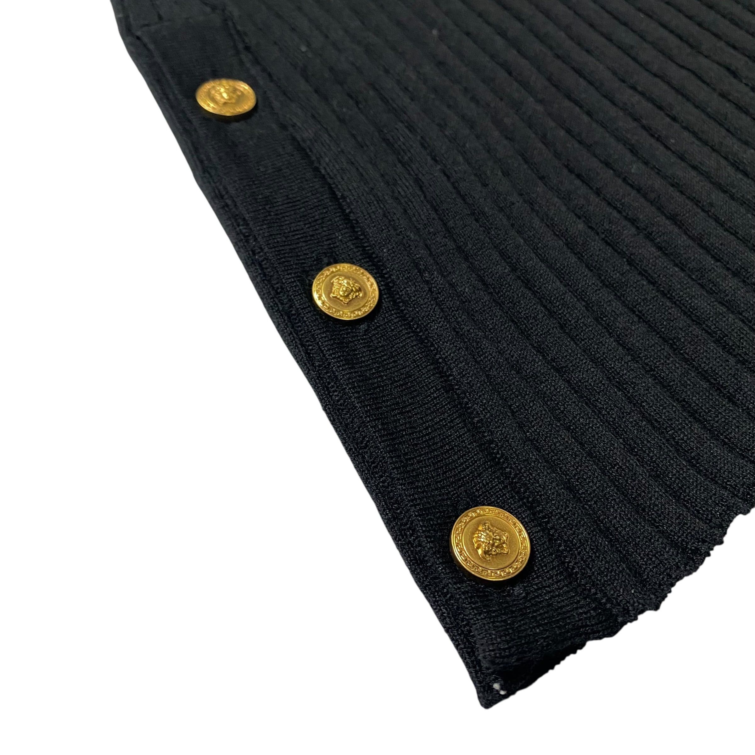 Versace VERSACE Wool 100% Tops Black Size M / US 6-8 / IT 42-44 - 5 Thumbnail