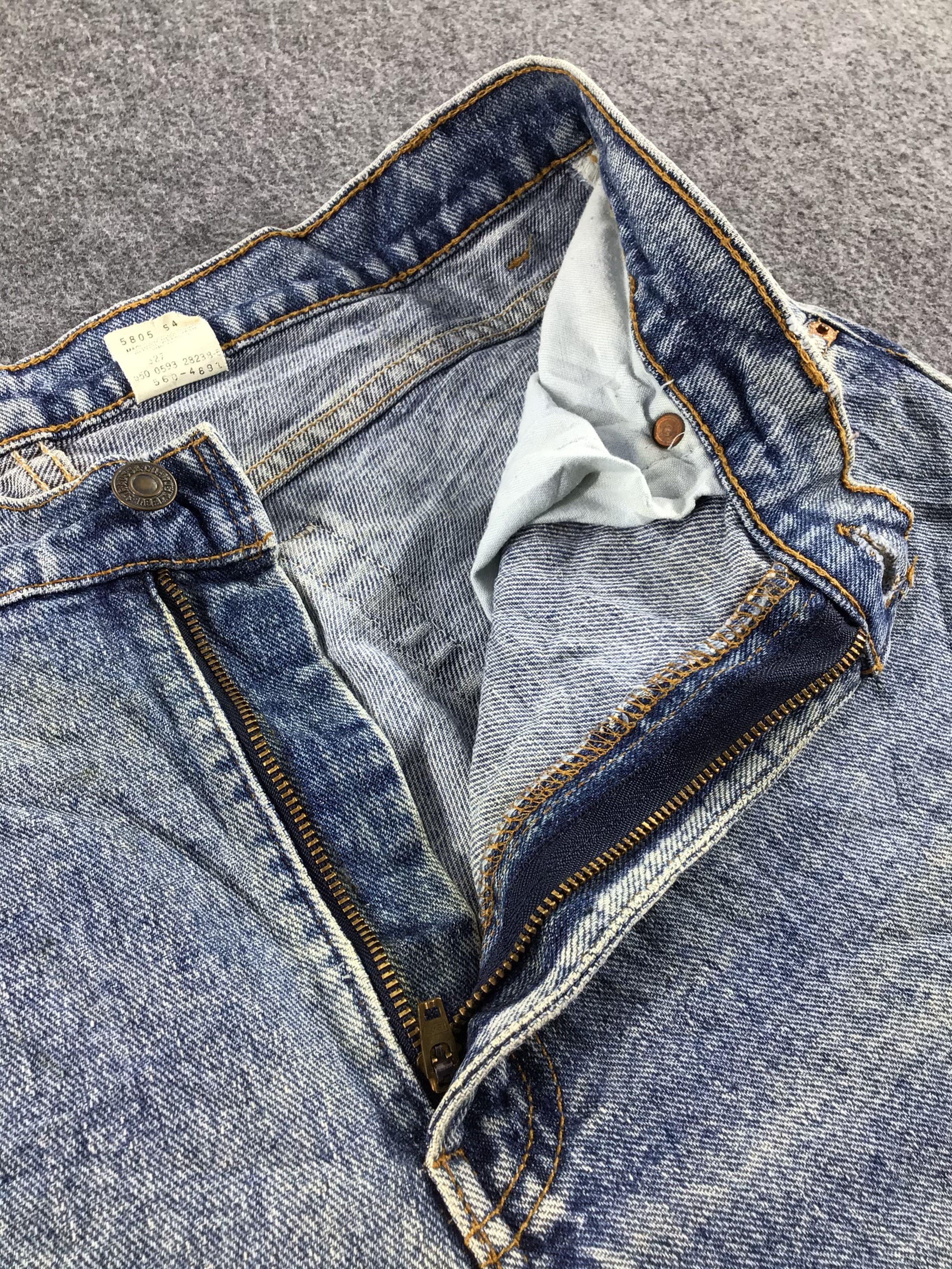 Levi's Vintage 90s Levis 560 Jeans Stone Wash Denim -J406 Size US 33 - 7 Thumbnail