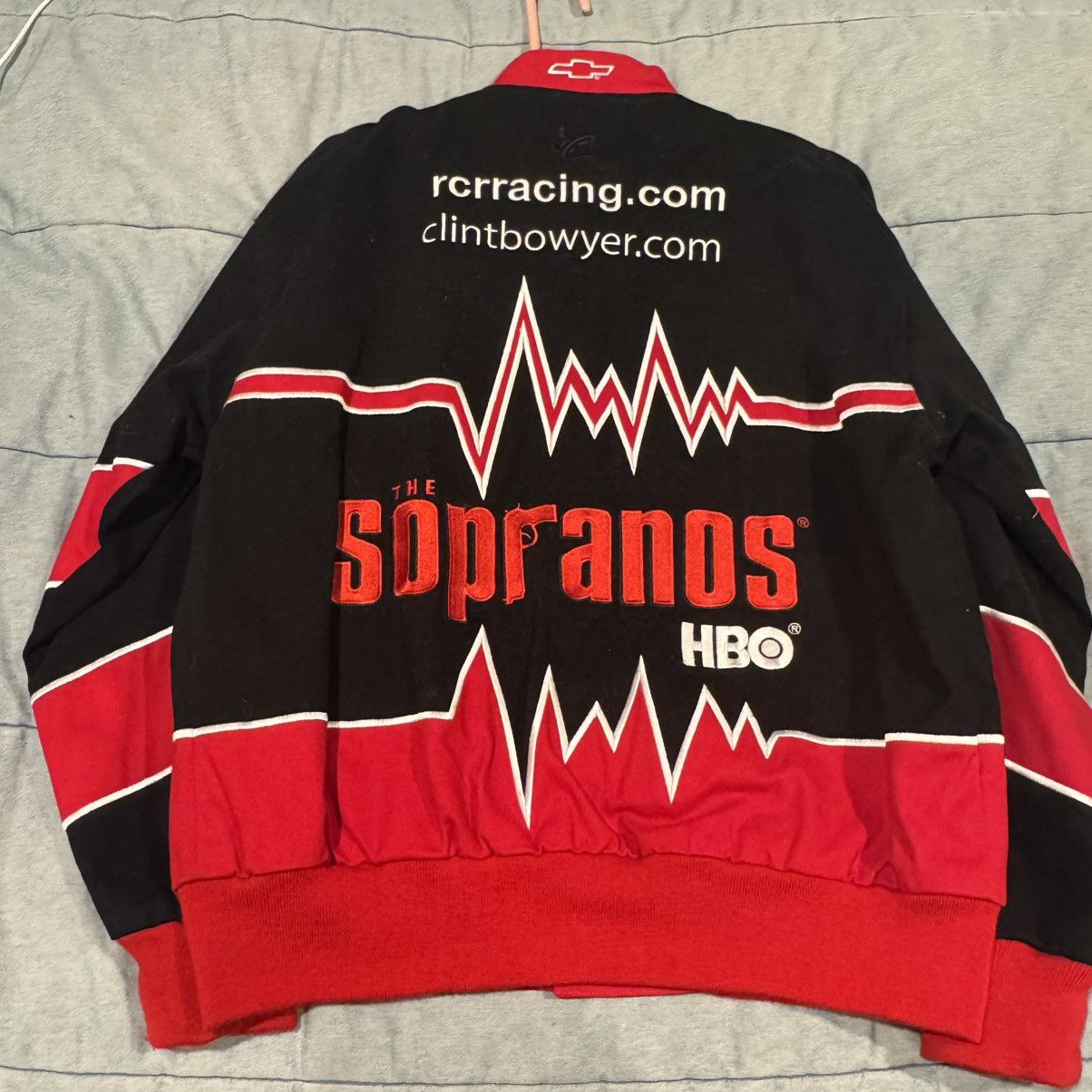 Chase Authentics Sopranos Clint Bowyer NASCAR Jacket Size US M / EU 48-50 / 2 - 2 Thumbnail
