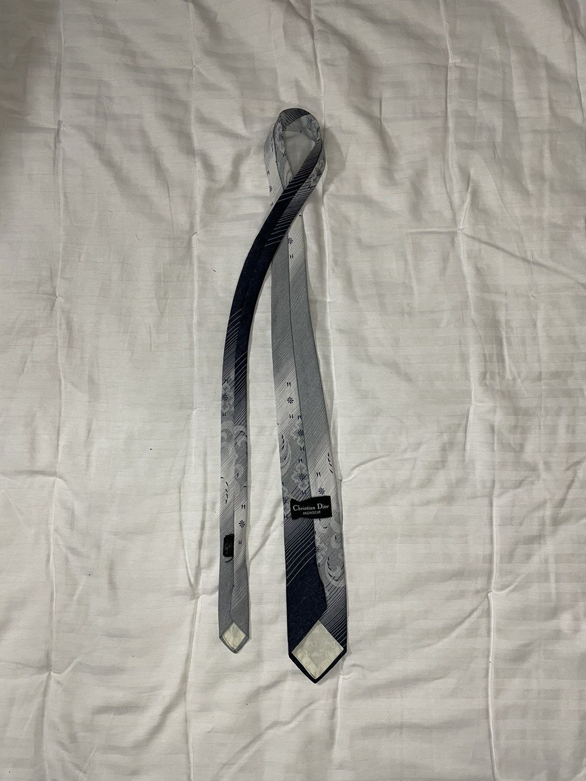 Christian Dior Monsieur Rare Vintage Christian Dior Monsieur Tie Size ONE SIZE - 4 Thumbnail