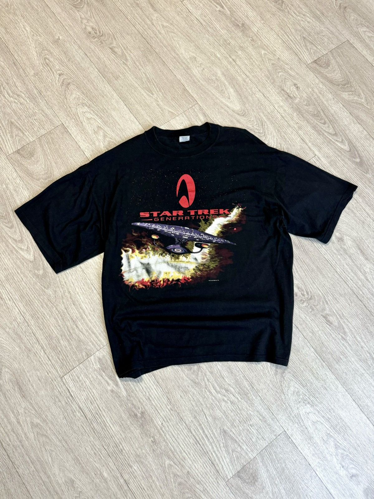 Designer × Vintage 🔷Vintage Star Trek 1994 T-shirt🔷 Size US XL / EU 56 / 4 - 1 Thumbnail