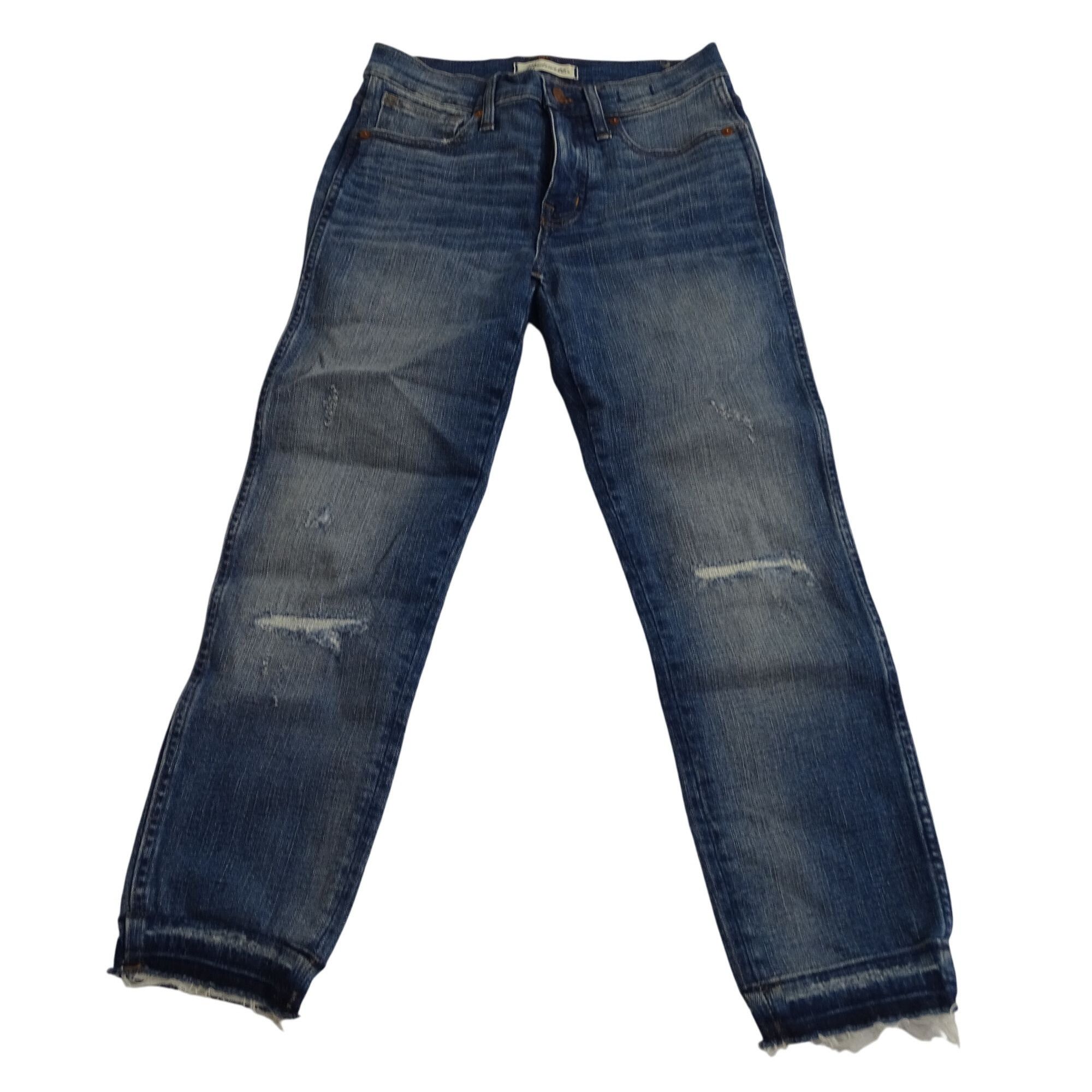 Madewell Madewell High Rise Skinny Jeans Women Size 26 Ripped Size 26" / US 2 / IT 38 - 1 Thumbnail