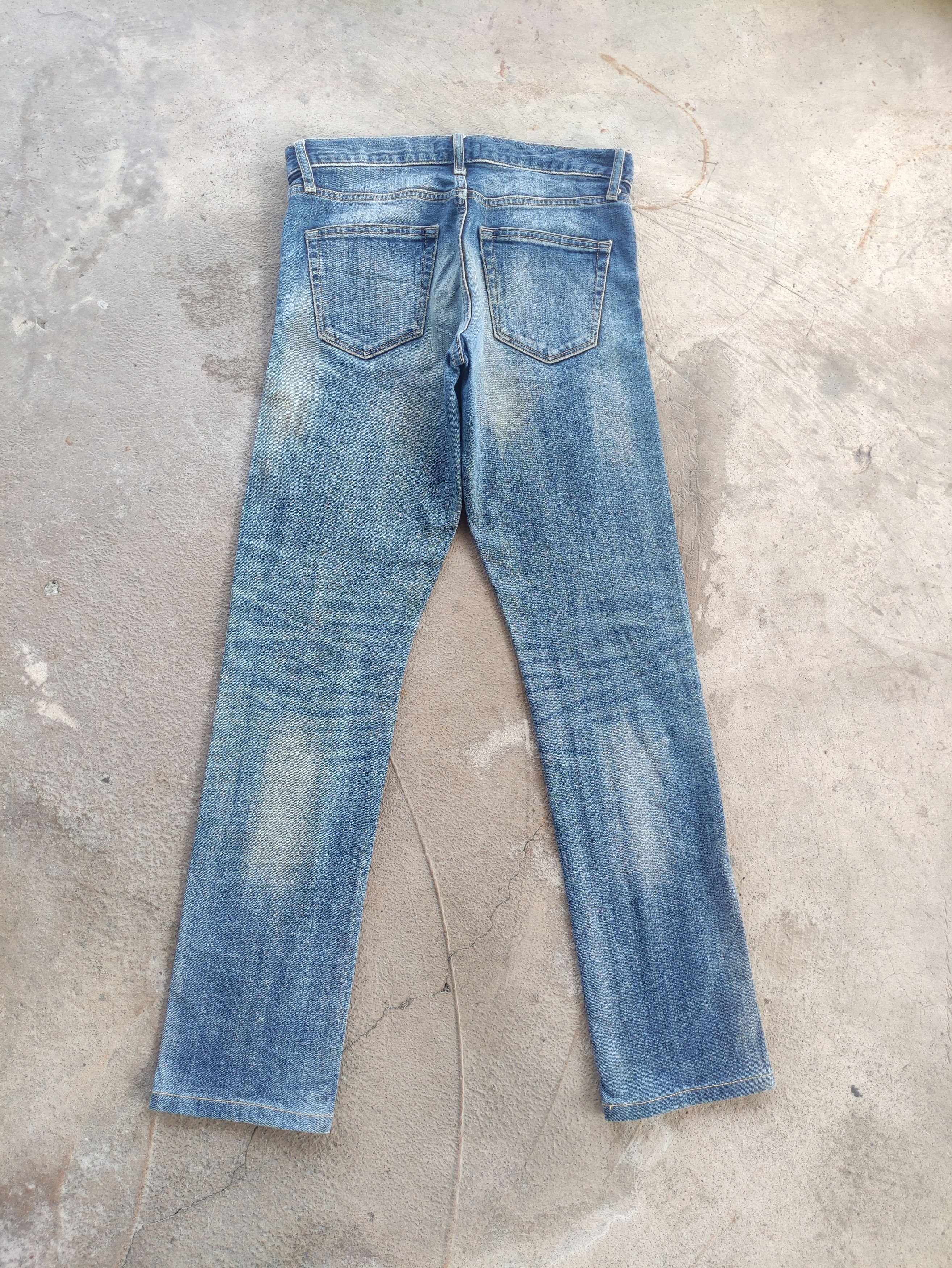 Japanese Brand Vintage Japanese Jean Distressed Faded Denim Pants Size US 31 - 8 Thumbnail