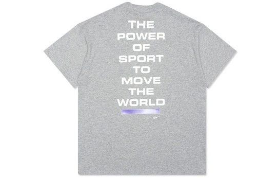 Nike × Pigalle 2019 THE POWER OF SPORT TO MOVE THE WORLD TEE HEATHER SAiL Size US M / EU 48-50 / 2 - 14 Thumbnail