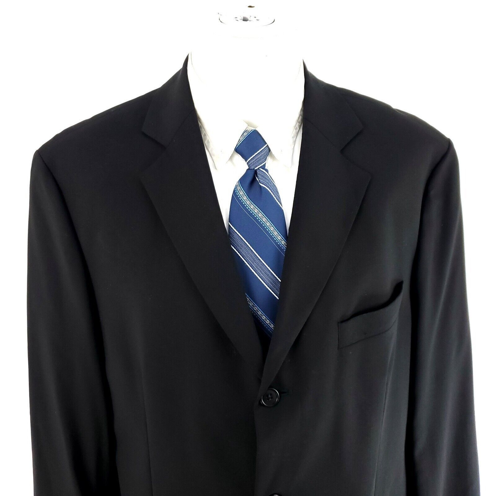 Brooks Brothers Brooks Brothers 346 Wool 3 Button Blazer 42R Black Suit Jack Size 42R - 1 Thumbnail