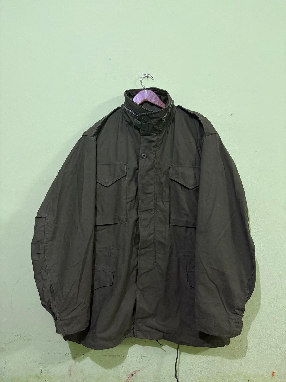 Alpha Industries × Vintage VTG 60’s Rolane Sportwear Field Jacket M-65 OG-107 Size US M / EU 48-50 / 2 - 1 Thumbnail