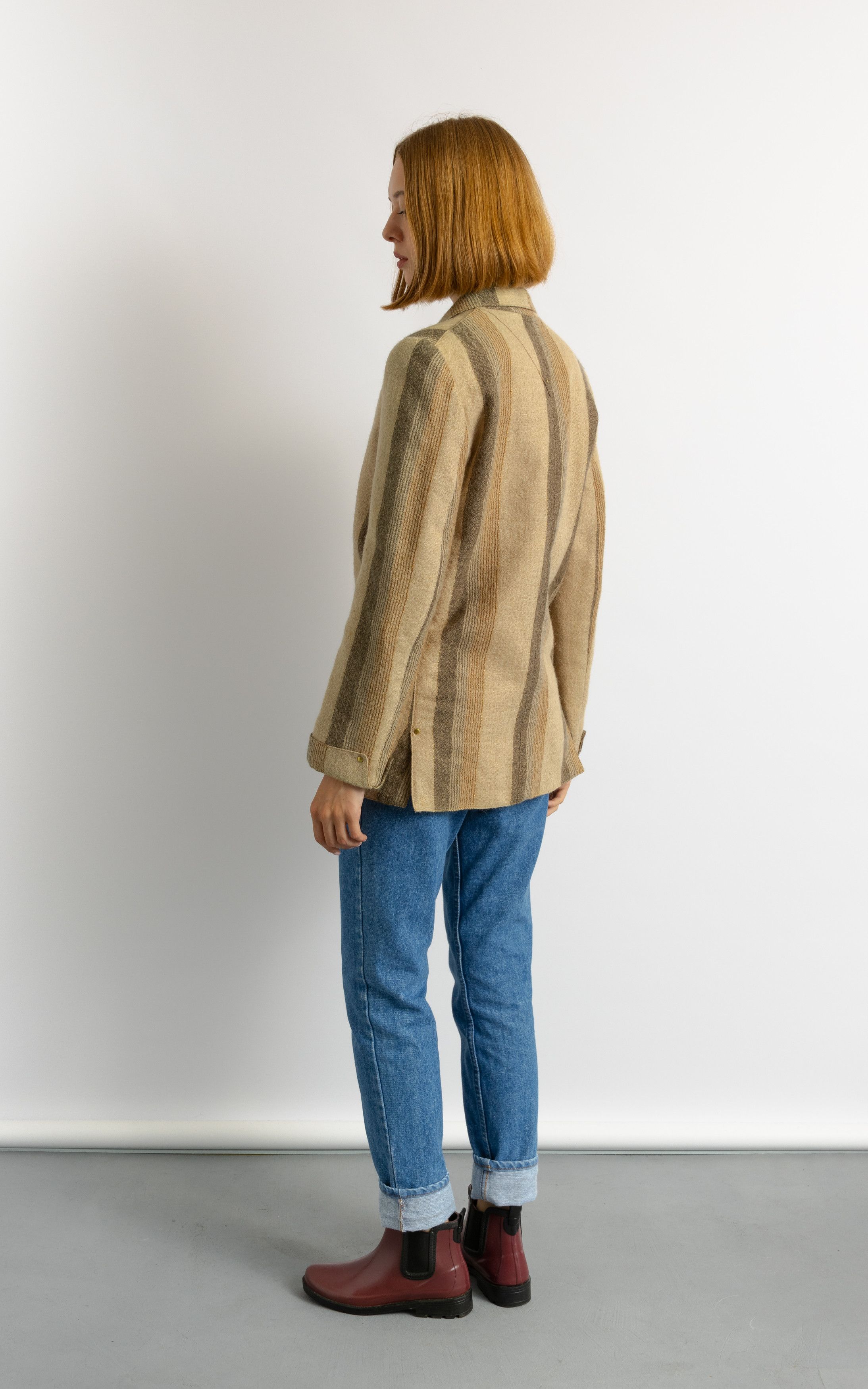 Vintage Vintage 80's Button Wool Pocket Blazer - Size Small 7750 Size S / US 4 / IT 40 - 4 Thumbnail