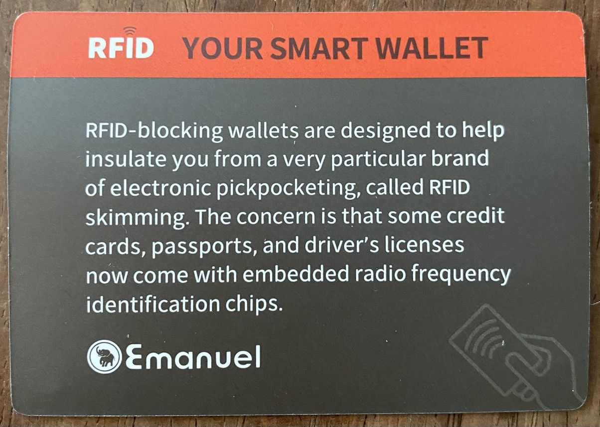 Other RFID Smart Wallet by Emanuel Size ONE SIZE - 7 Thumbnail