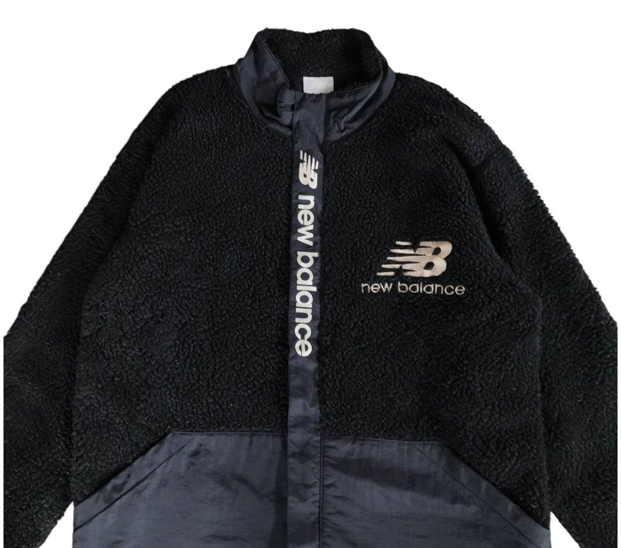 New Balance × Vintage VINTAGE NEW BALANCE FLEECE X PILE JACKET EMBROIDERED LOGO Size US XL / EU 56 / 4 - 3 Thumbnail
