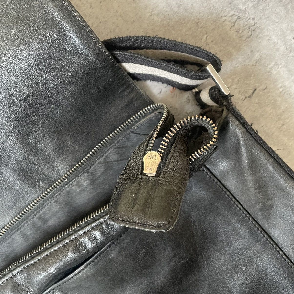 Bally × Genuine Leather Vintage Bally Leather Messenger Crossbody Shoulder Bag Size ONE SIZE - 5 Thumbnail