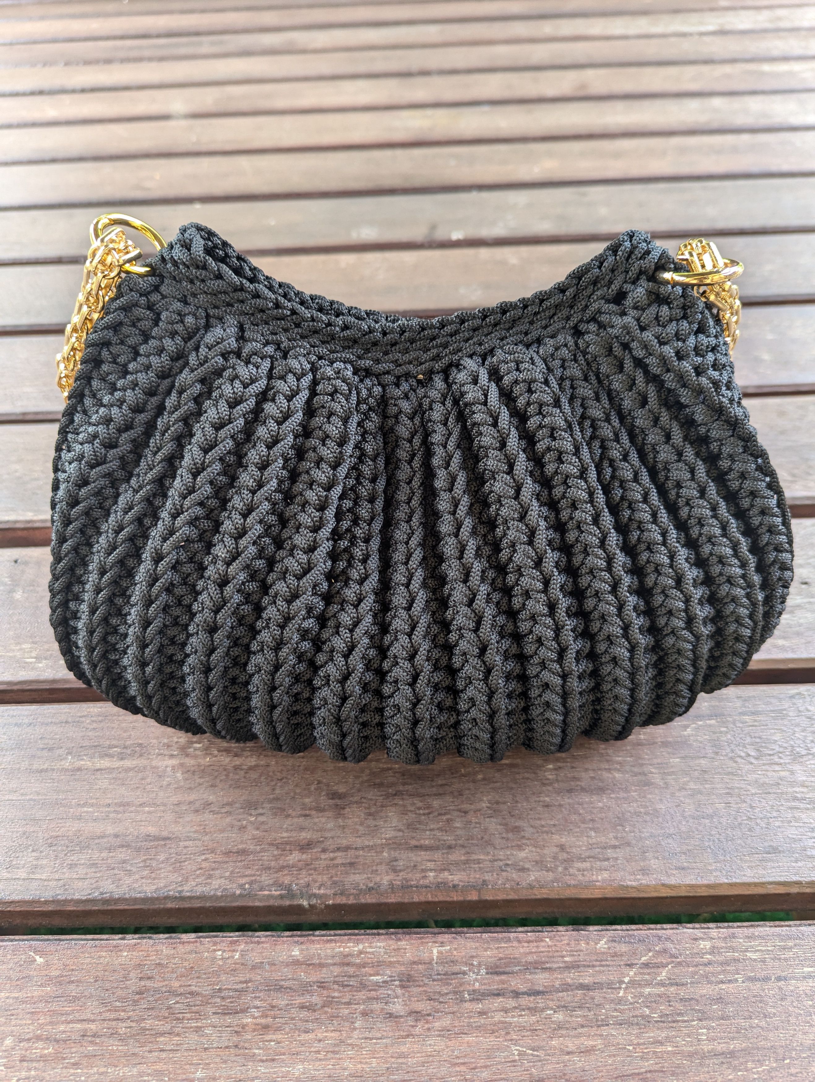 Art Comes First × Handmade Shoulder Bag Crochet Hand Made Size ONE SIZE - 3 Thumbnail