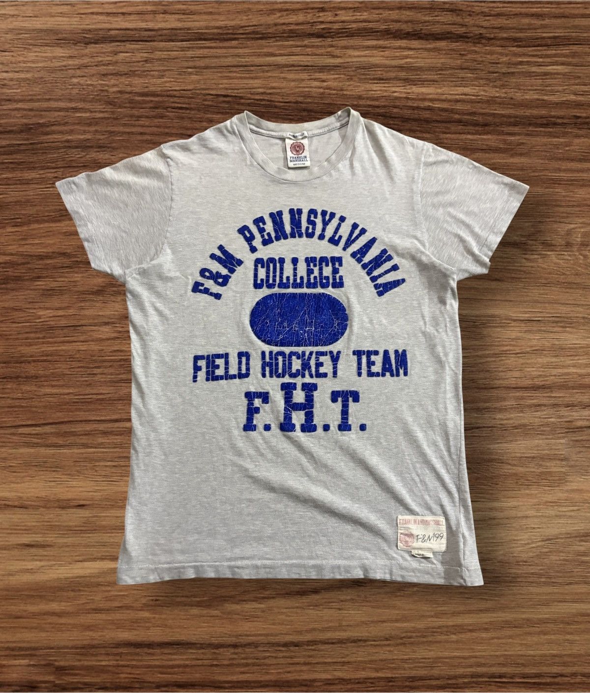 Franklin & Marshall FRANKLIN & MARSALL Spellout Tee Size US M / EU 48-50 / 2 - 1 Thumbnail