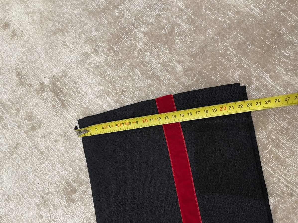 Hedi Slimane × Saint Laurent Paris fw 2016, tuxedo pants with red detail Size 48S - 9 Thumbnail