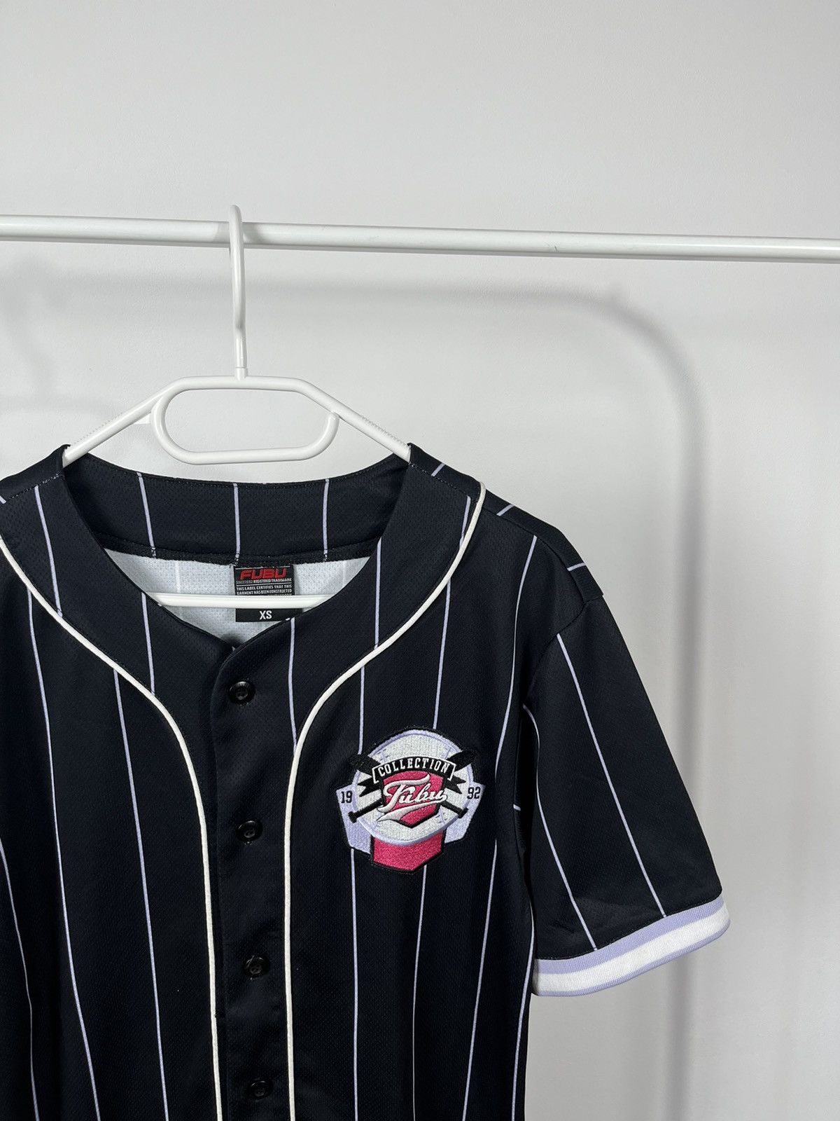 Fubu × Japanese Brand × Rap Tees Vintage Fubu Jersey T Shirt Eminem Wu Tang Hip Hoop Size US XS / EU 42 / 0 - 2 Thumbnail