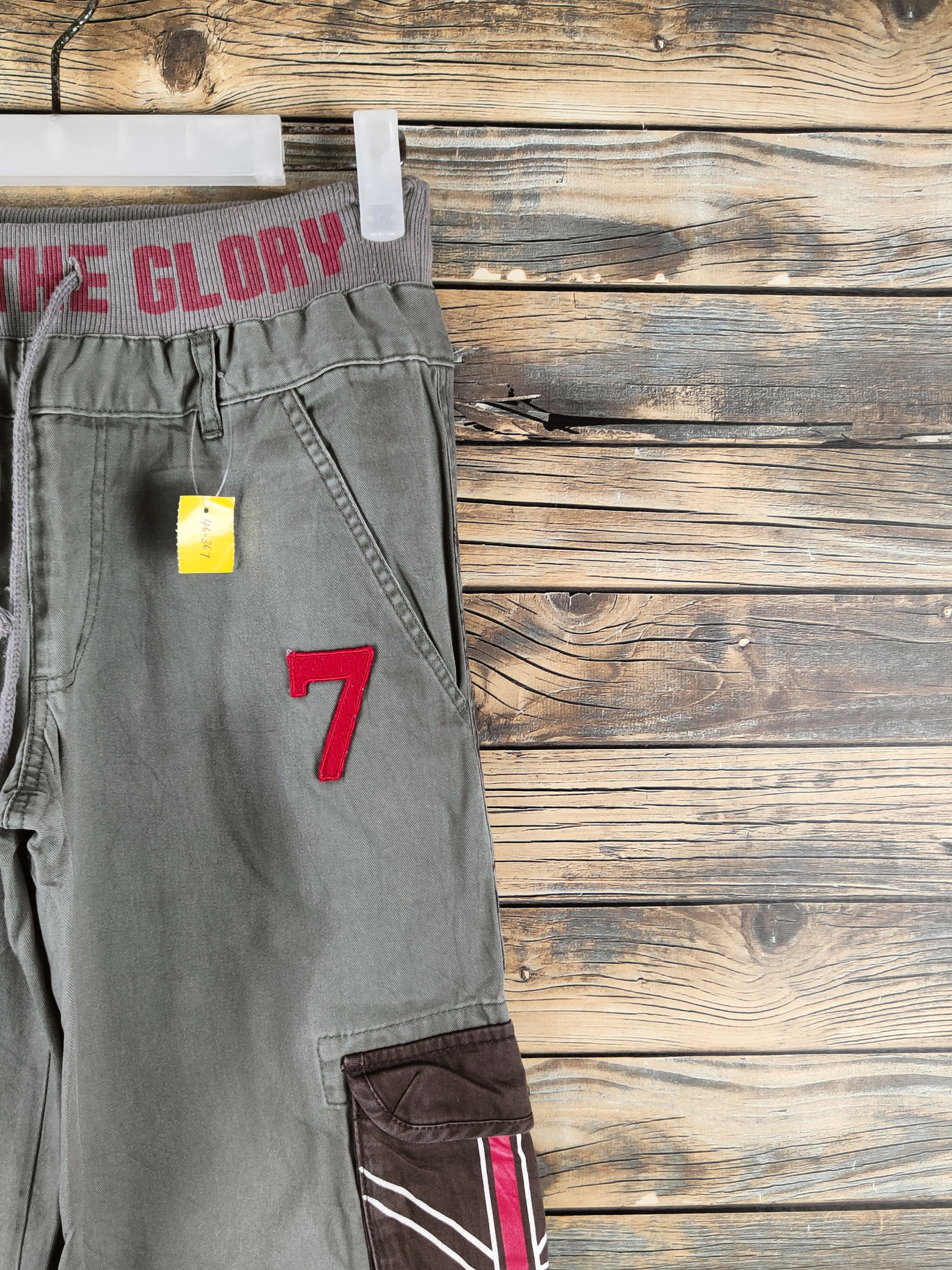 Japanese Brand DL Ad Life Olive Multipocket Cargo Pants #46-367 Size 24" / US 00 / IT 34 - 5 Thumbnail