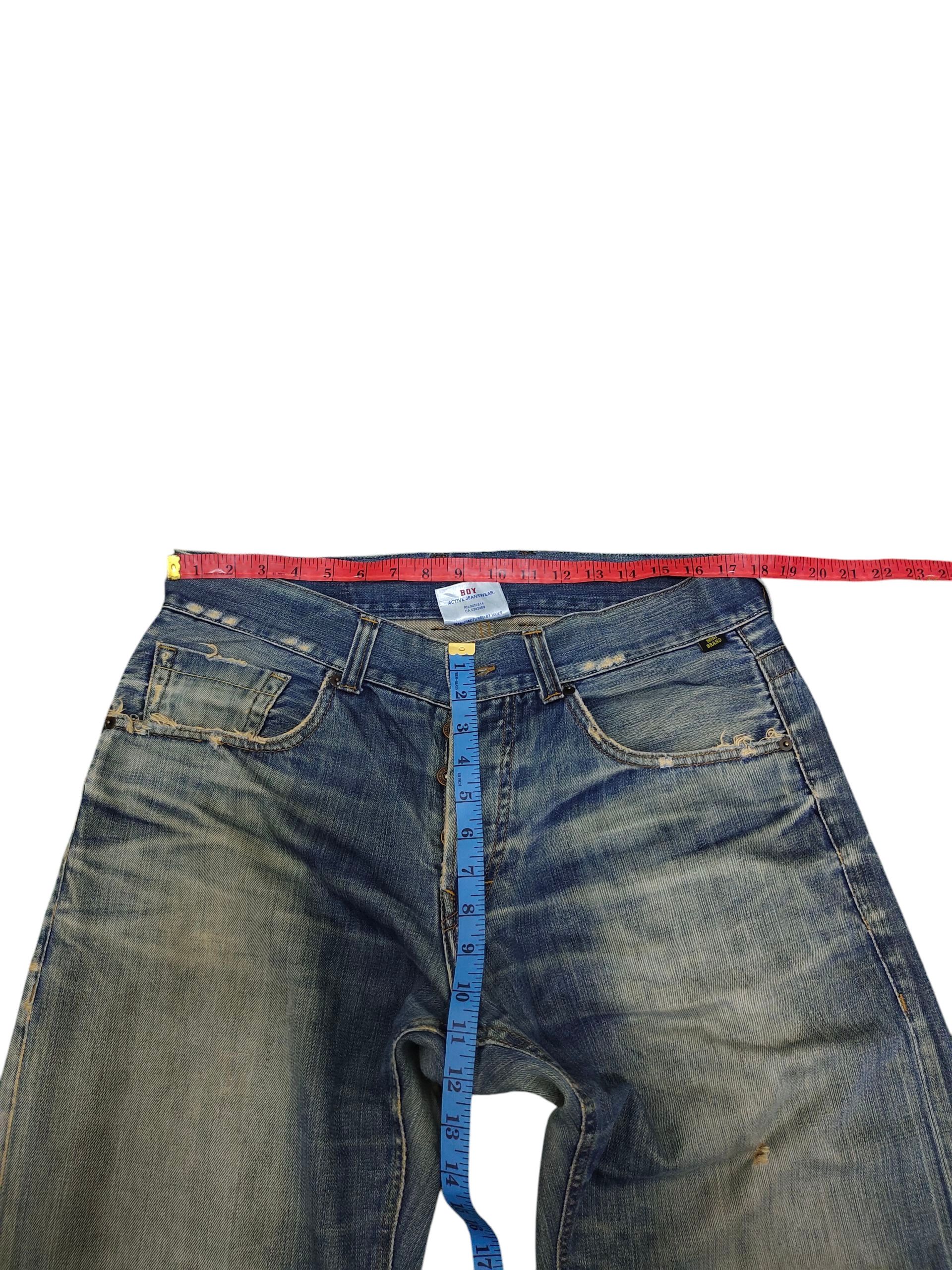 Comme des Garcons × Undercover Mini Brand Japan Clawmark Distress Loose Jeans Size US 36 / EU 52 - 15 Thumbnail