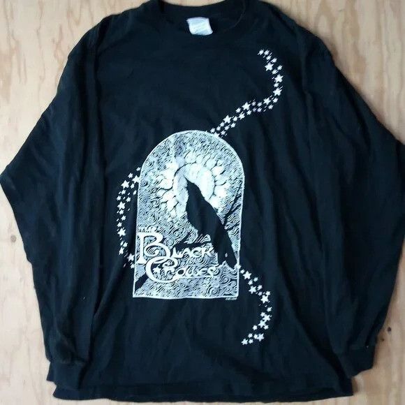 Band Tees × Delta × Vintage Vintage Black Crowes 2005 Long Sleeve T-Shirt Size US L / EU 52-54 / 3 - 2 Thumbnail