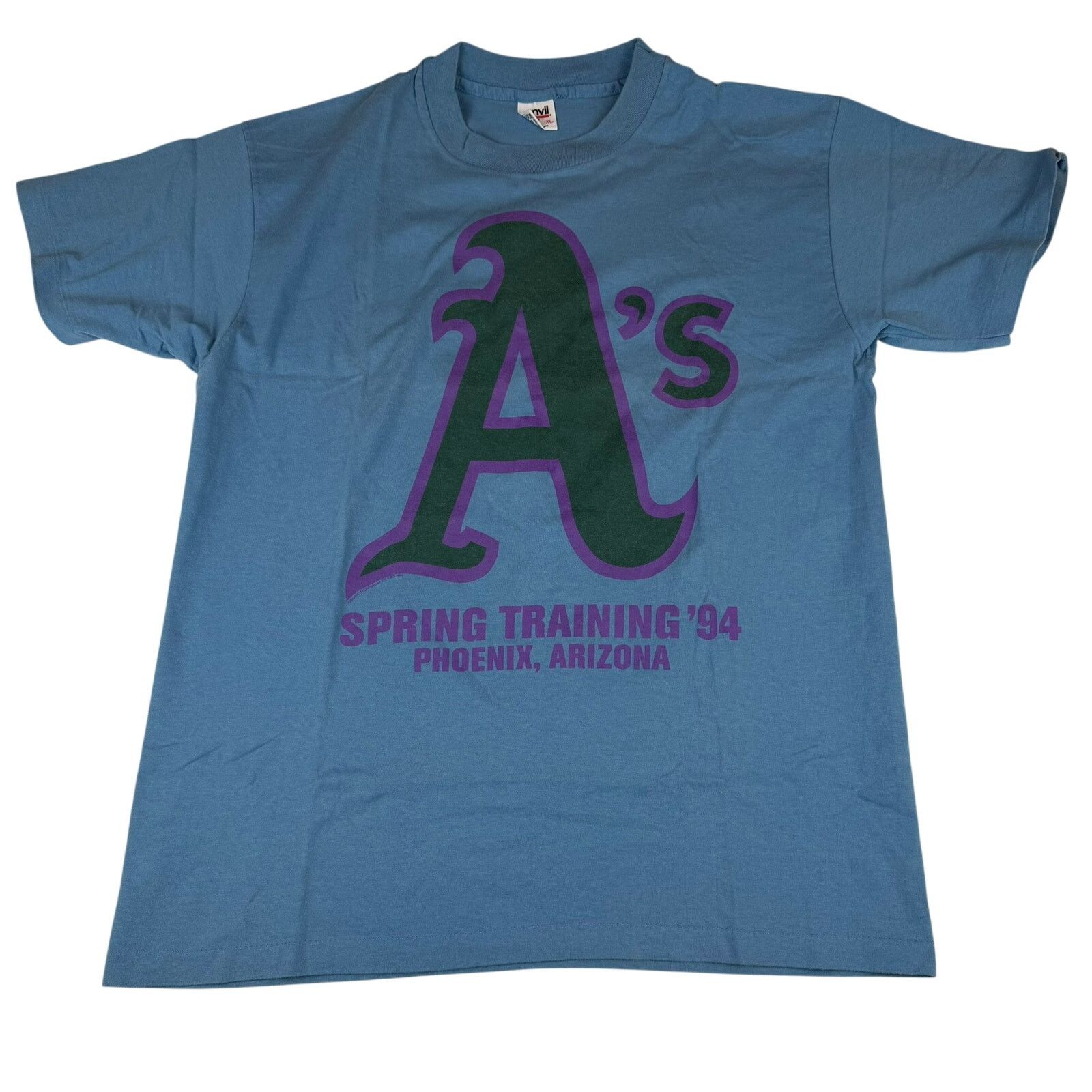 Anvil Vintage Oakland Athletics 1994 Spring Training XL Tee Size US XL / EU 56 / 4 - 1 Thumbnail