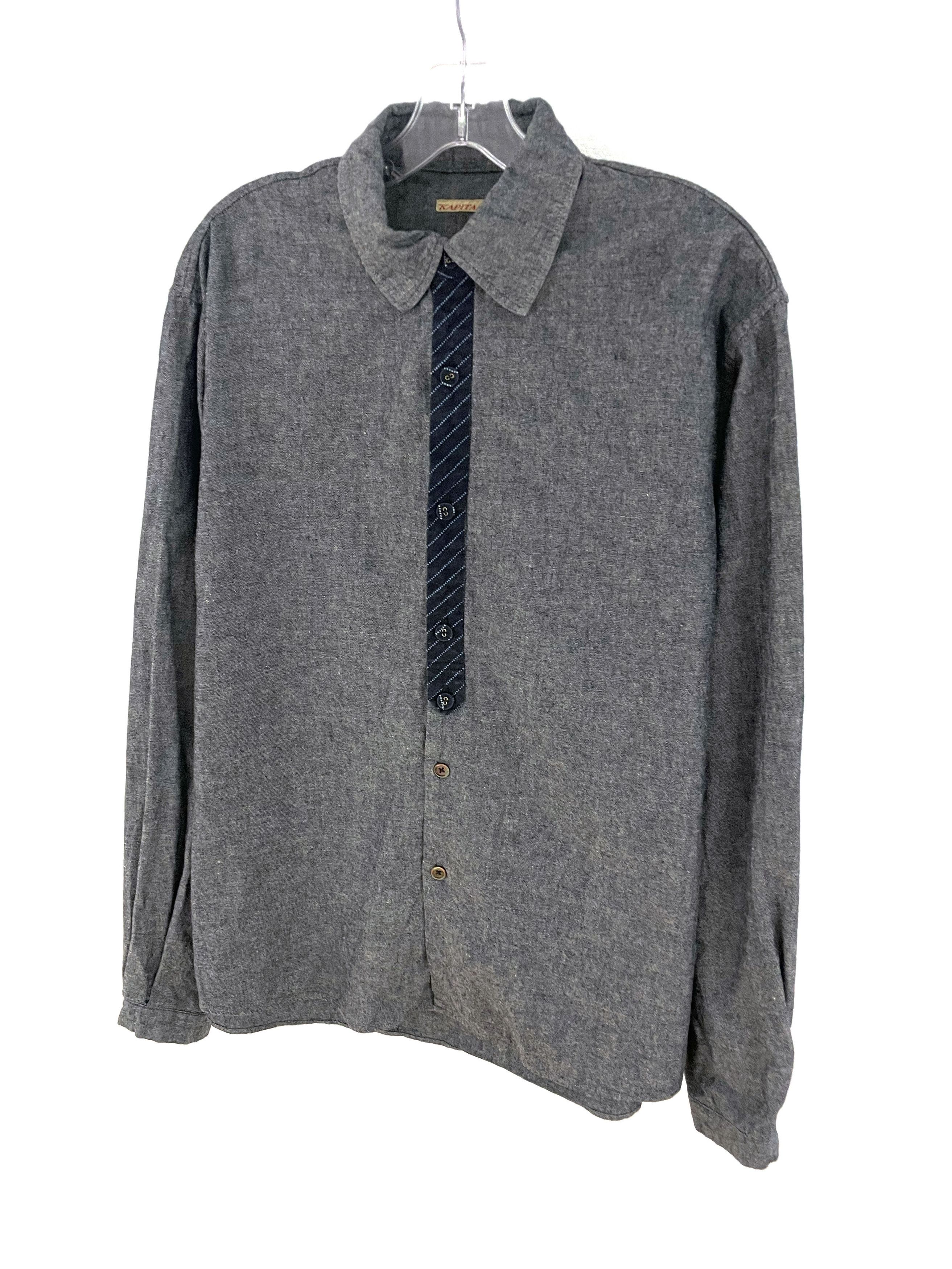 Kapital Contrast Collar Shirt Size US L / EU 52-54 / 3 - 2 Thumbnail