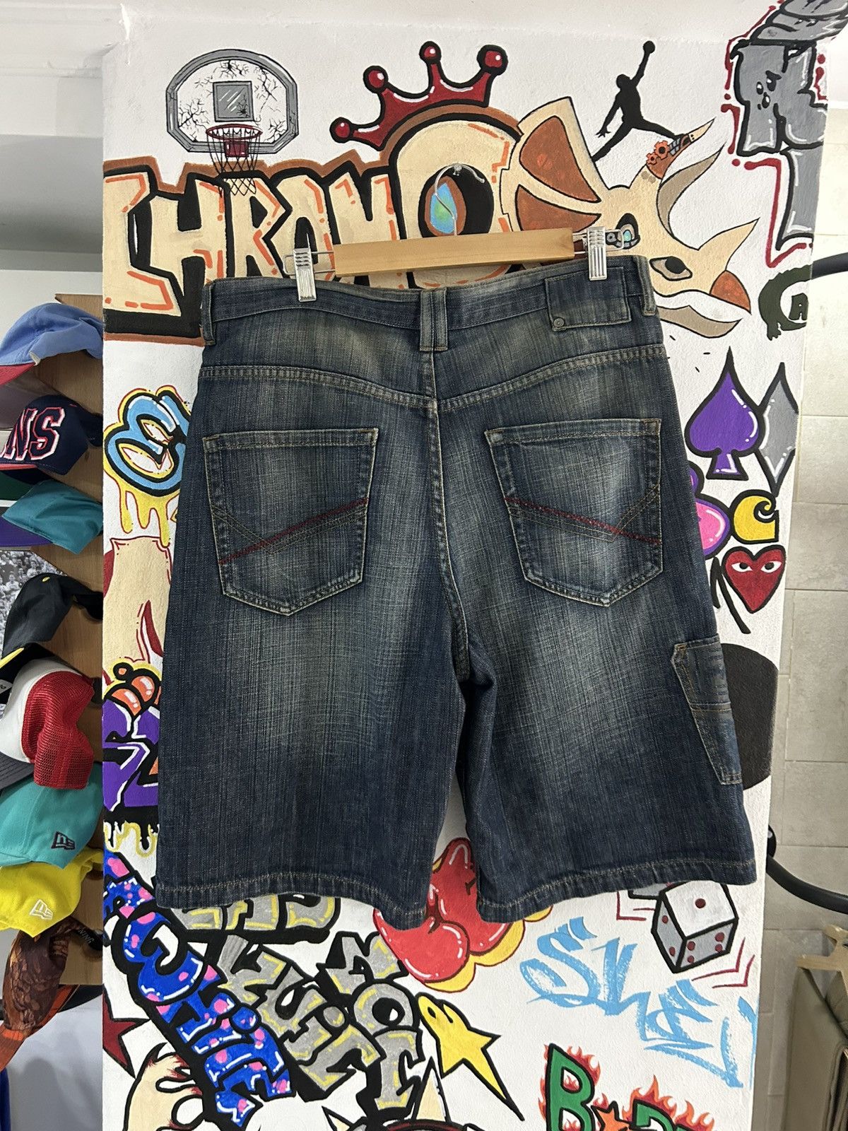 Billabong × Vintage Billabong 90s Baggy Jorts Size US 34 / EU 50 - 2 Thumbnail