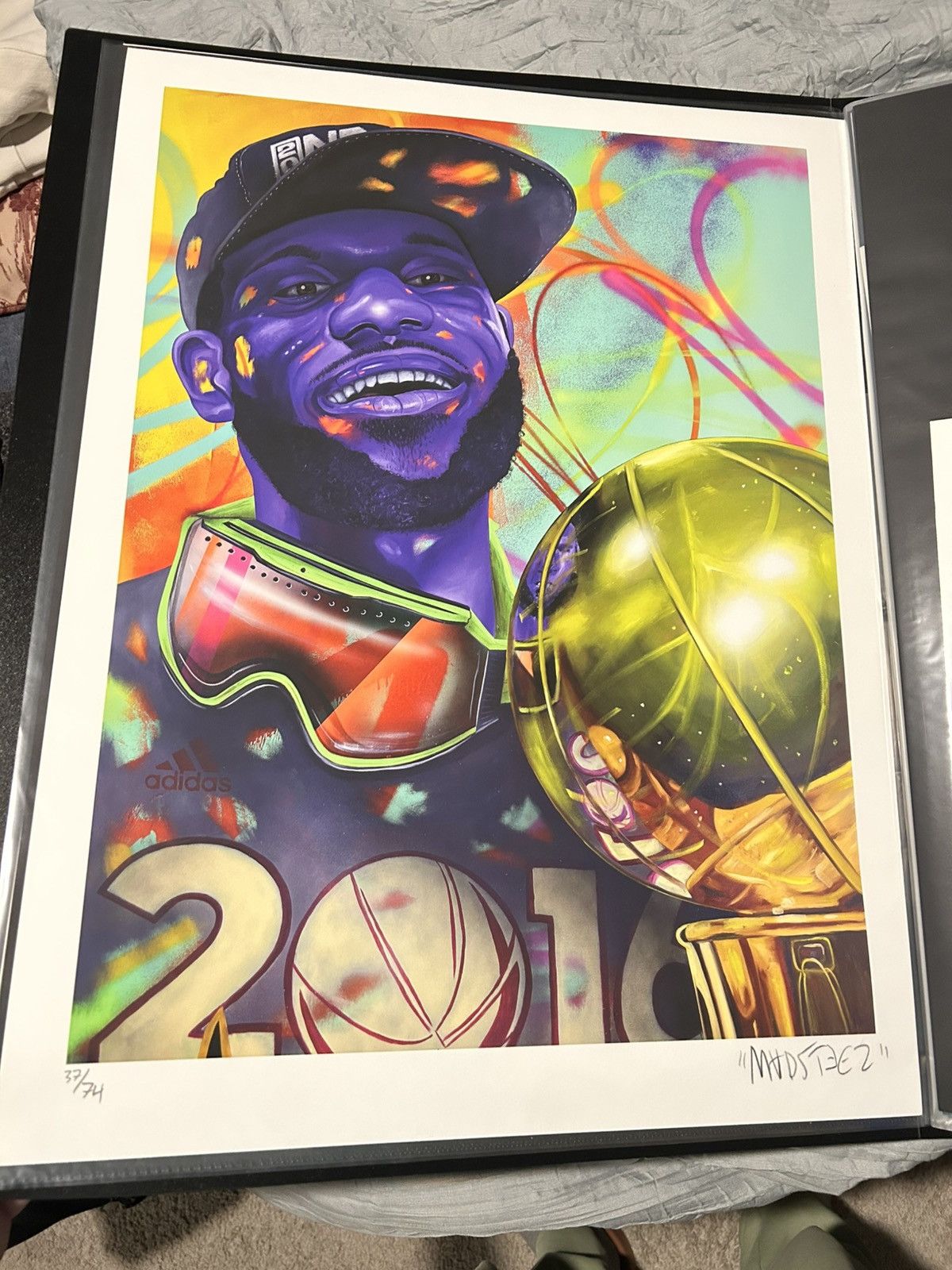 NBA Lebron James x Mad Steez art print Size ONE SIZE - 1 Thumbnail