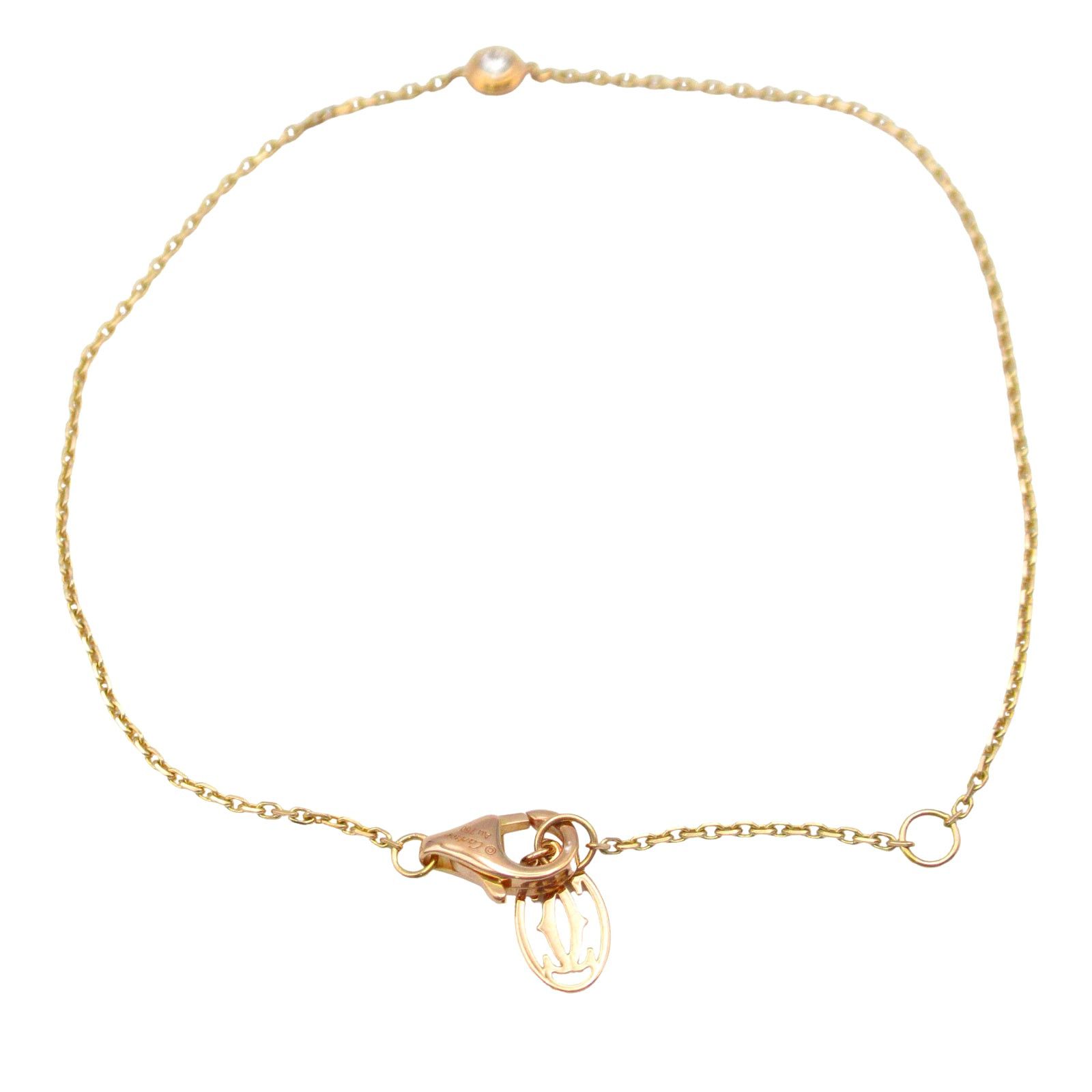 Cartier Cartier Amour Bracelet Xs K18Pg (Pink Gold) Diamond Clear Size ONE SIZE - 1 Thumbnail