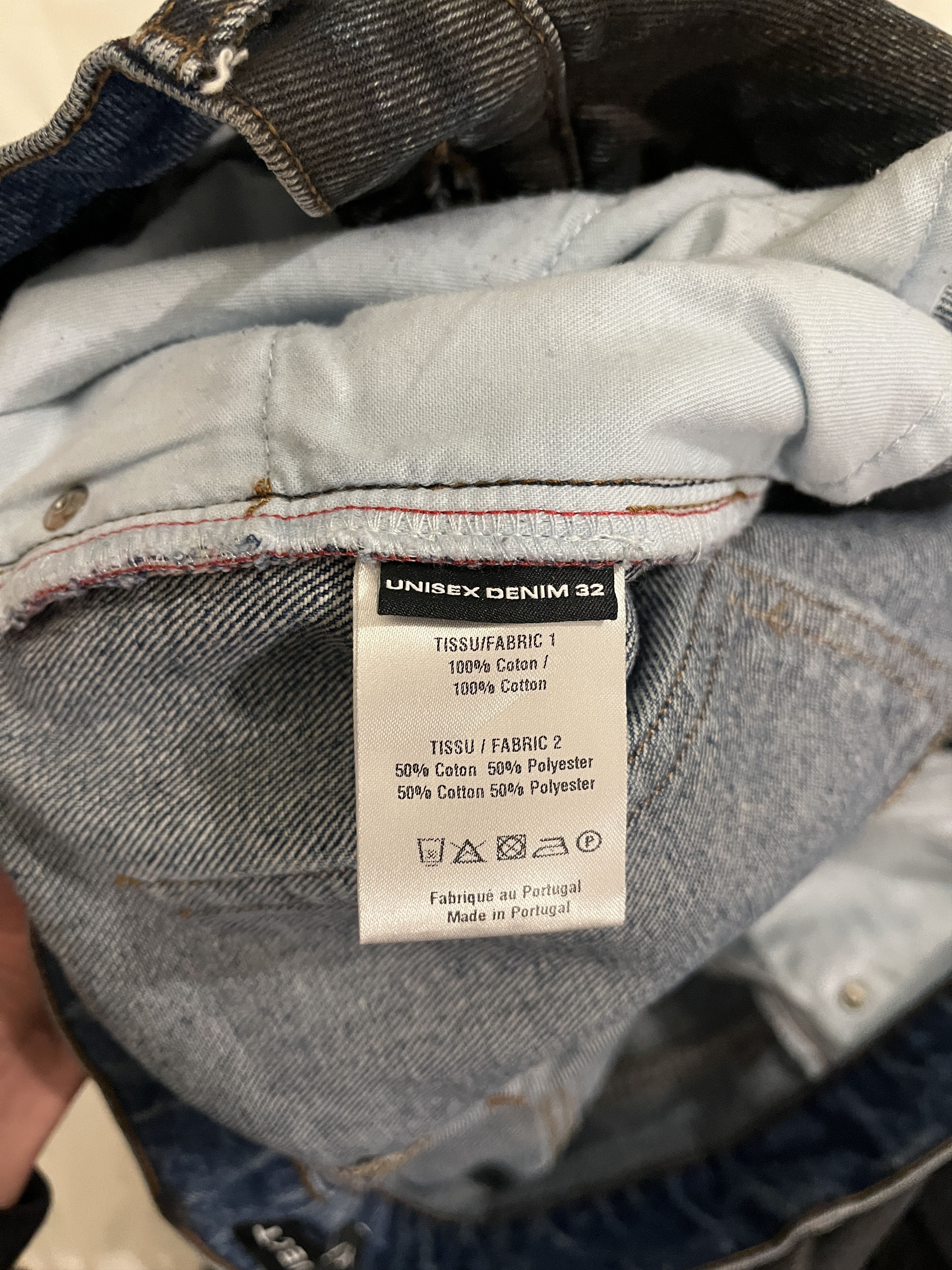 Y/Project Y/Project Baggy Banana Jeans Size US 32 / EU 48 - 11 Thumbnail