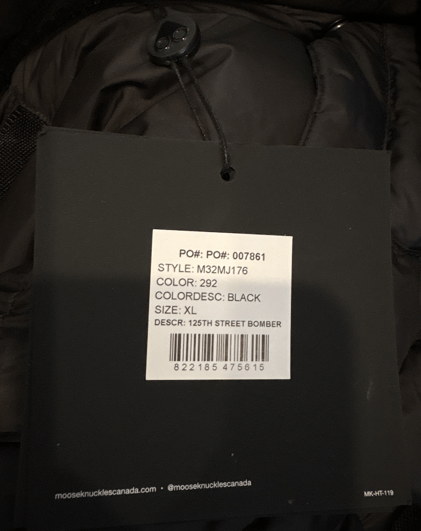 Moose Knuckles 125th street down bomber jacket Size US XL / EU 56 / 4 - 6 Thumbnail